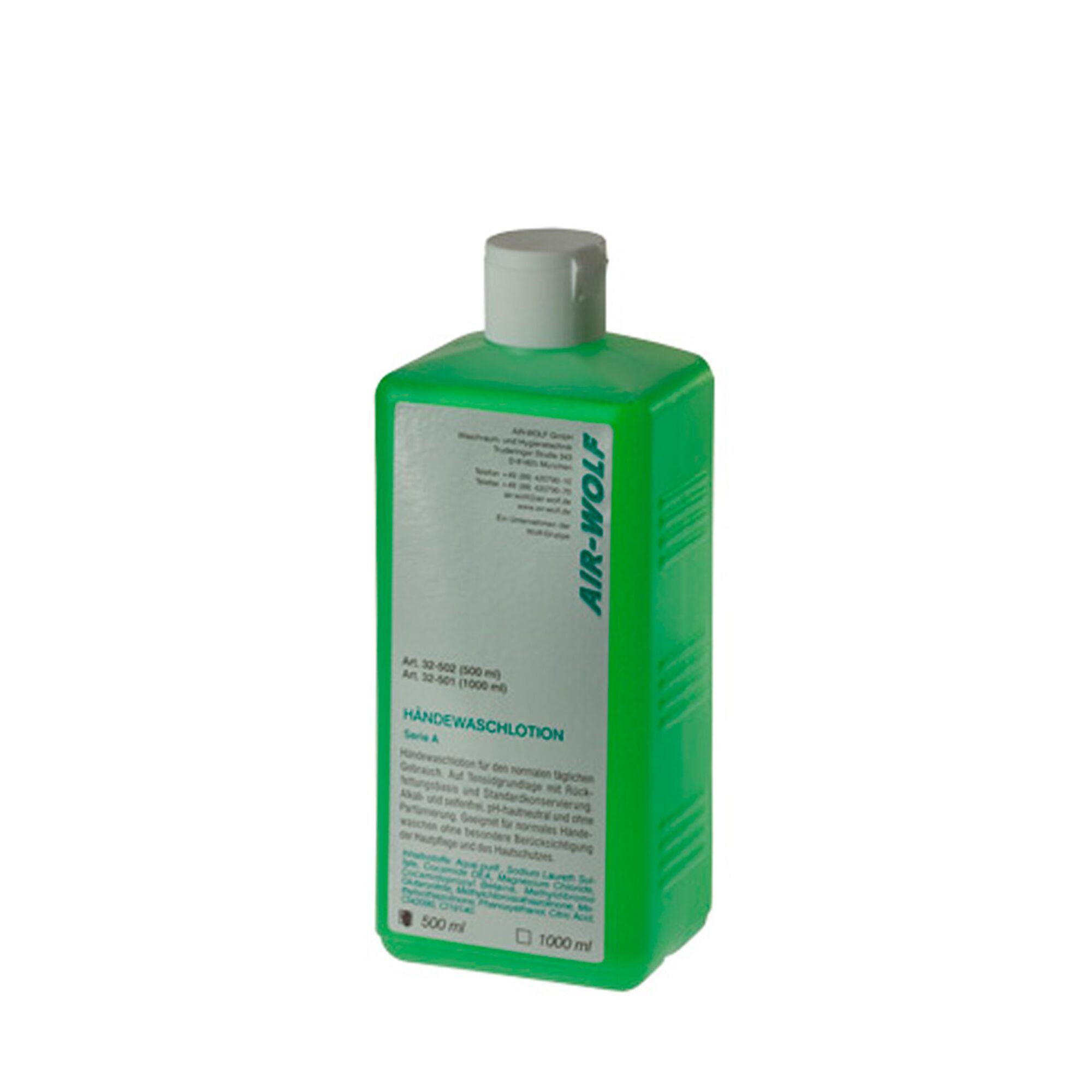 (12 pièces) AIR-WOLF | Lotion lavante pour les mains – 0,5 litre