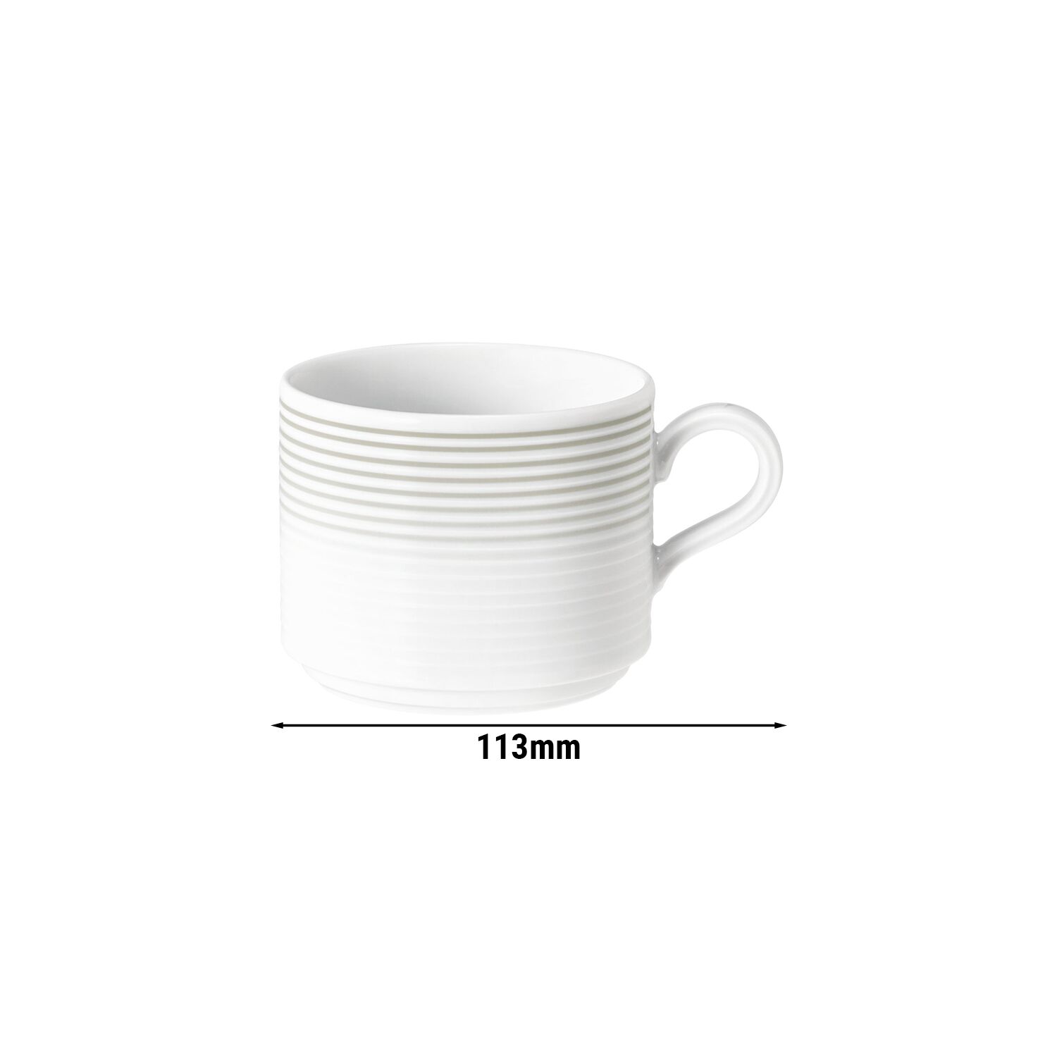 (6 st.) Seltmann Weiden - mjölk kaffekopp - 0,25 liter