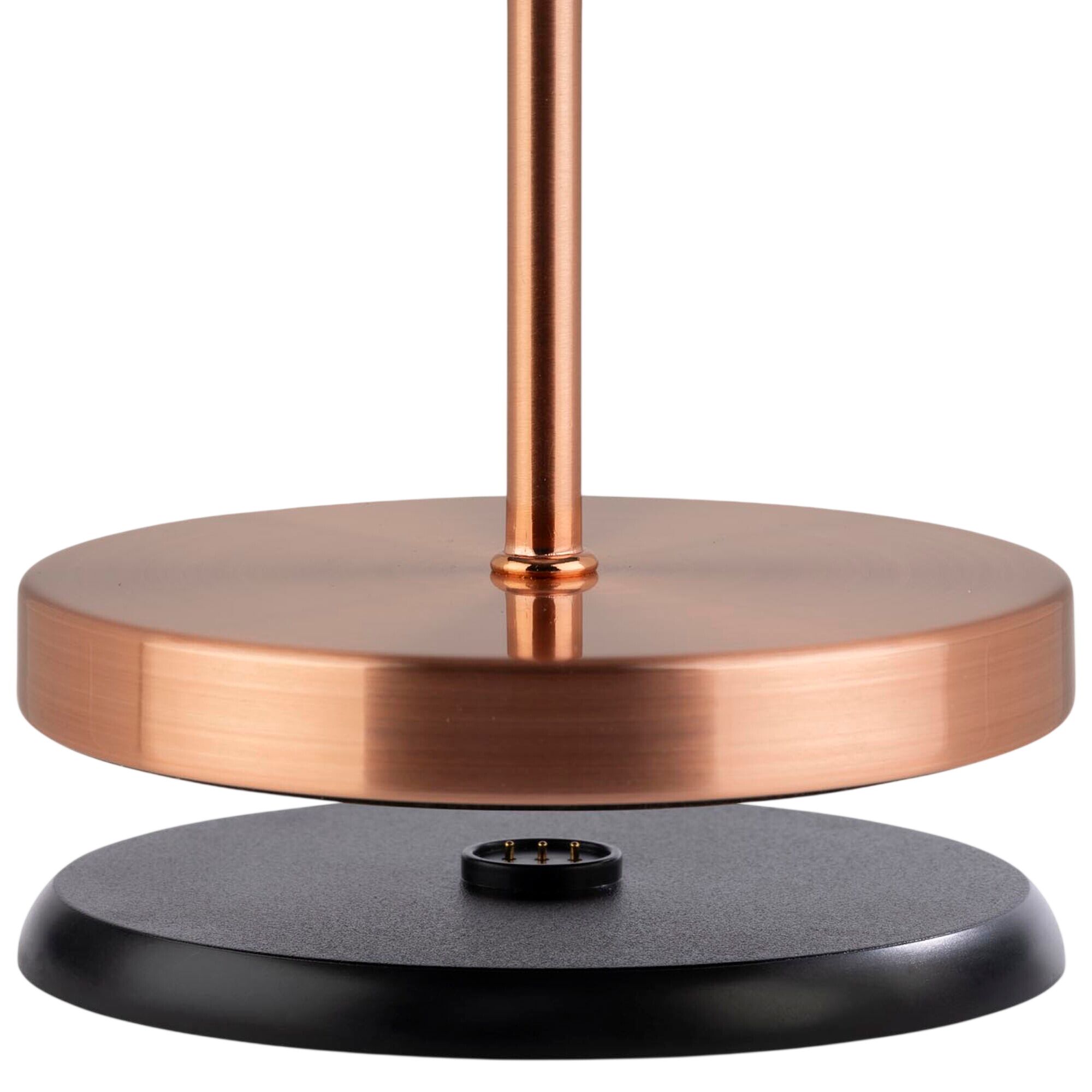 (4 pièces) Lampe de table – MERLE – dimmable en 3 niveaux – Ø 110 mm – Cuivre
