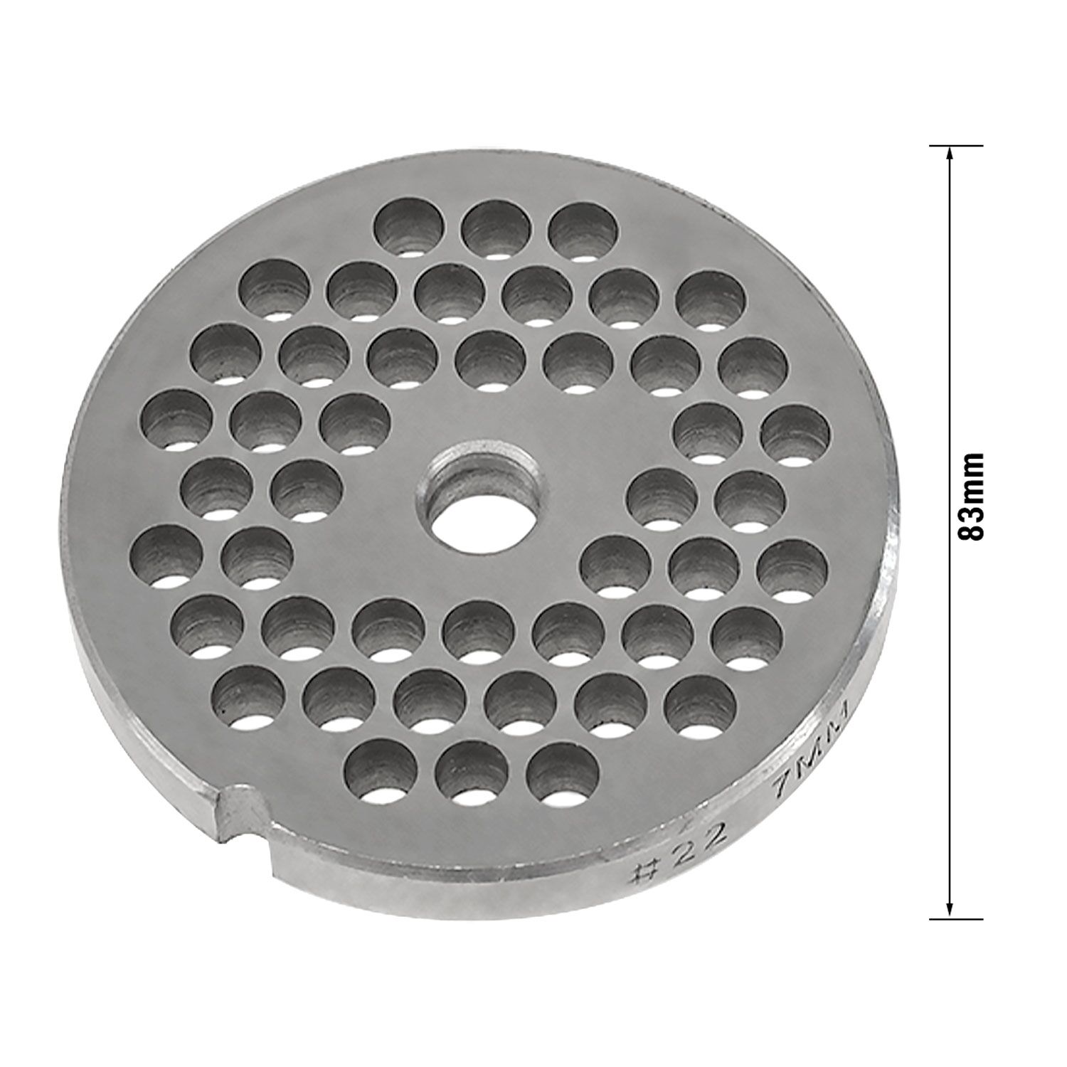 Cutting Plate - Fine - 7mm - Ø 83mm - #22 - compatible with FWH22, FWFC450, FWFC620