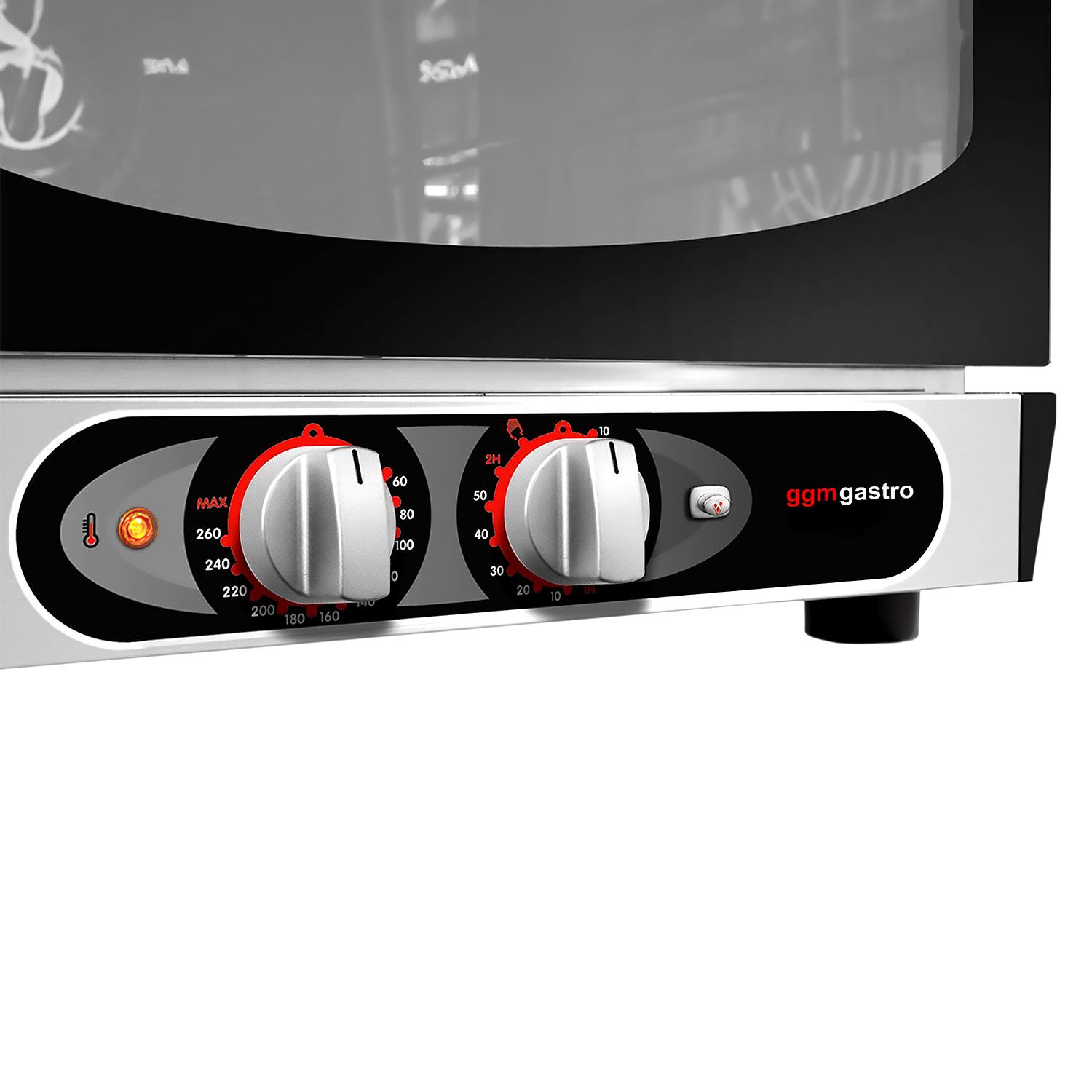 Four à convection COMPACT avec fonction vapeur – manuel – pour 4x GN 1/1 ou EN 600x400 – avec injection d’eau