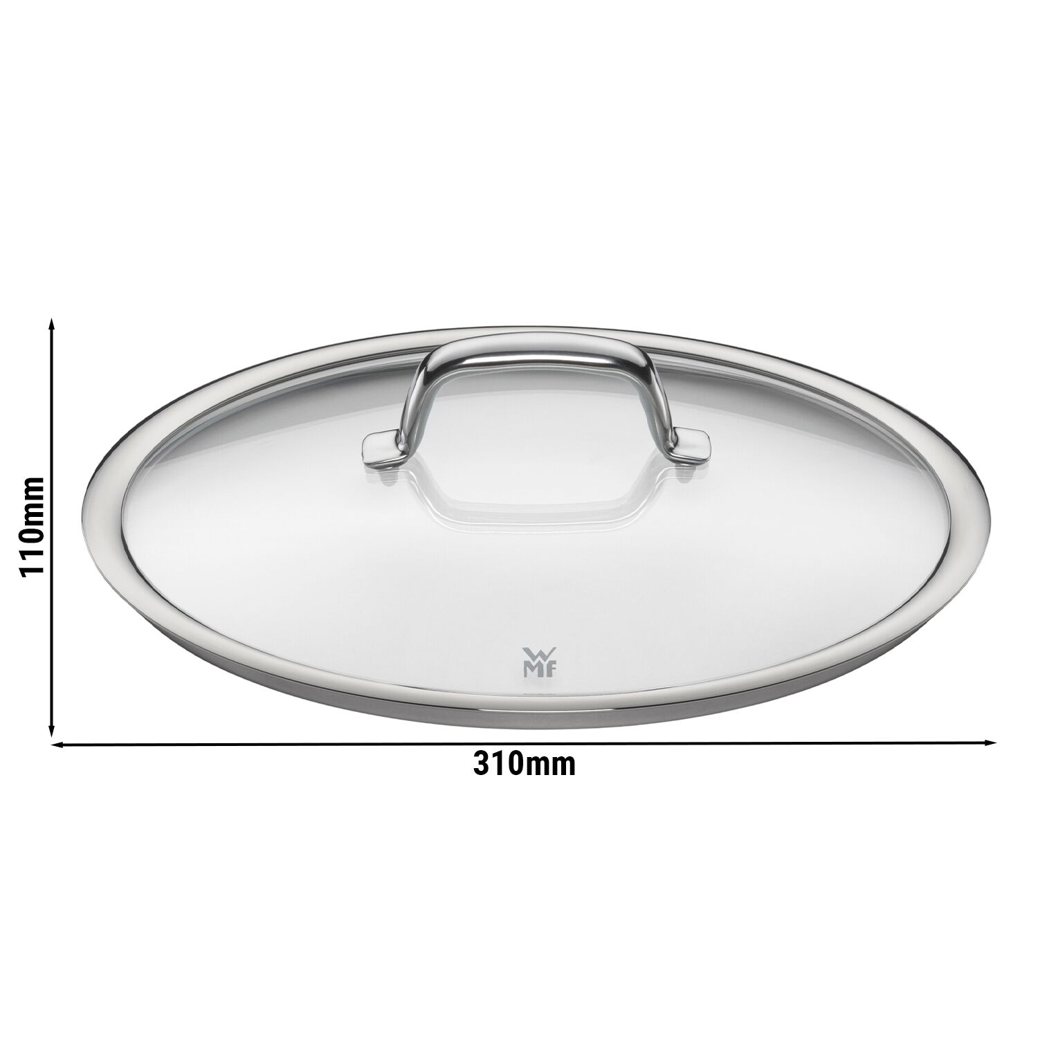 WMF | Fusiontec Mineral – Couvercle en verre – Ø 280 mm