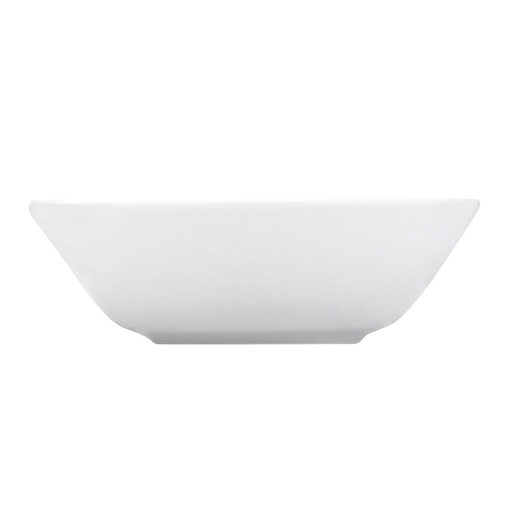 (12 pcs) Coupe à dessert - Porcelaine - carré - 130x130mm - Profondeur : 58mm - Blanc
