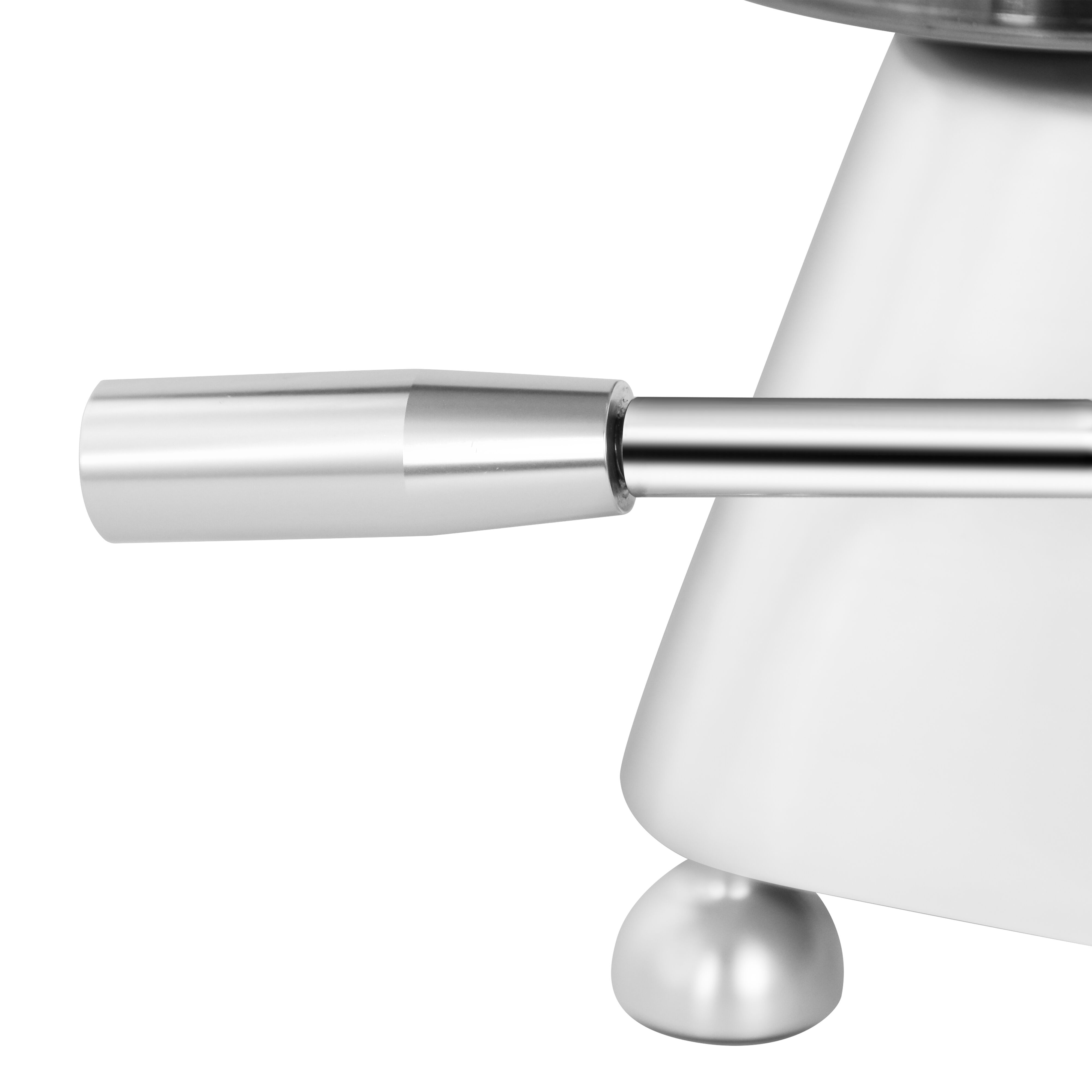 Machine à hamburgers manuelle pour 3 tailles - Ø 100 - Ø 130 - Ø 150 - Argent