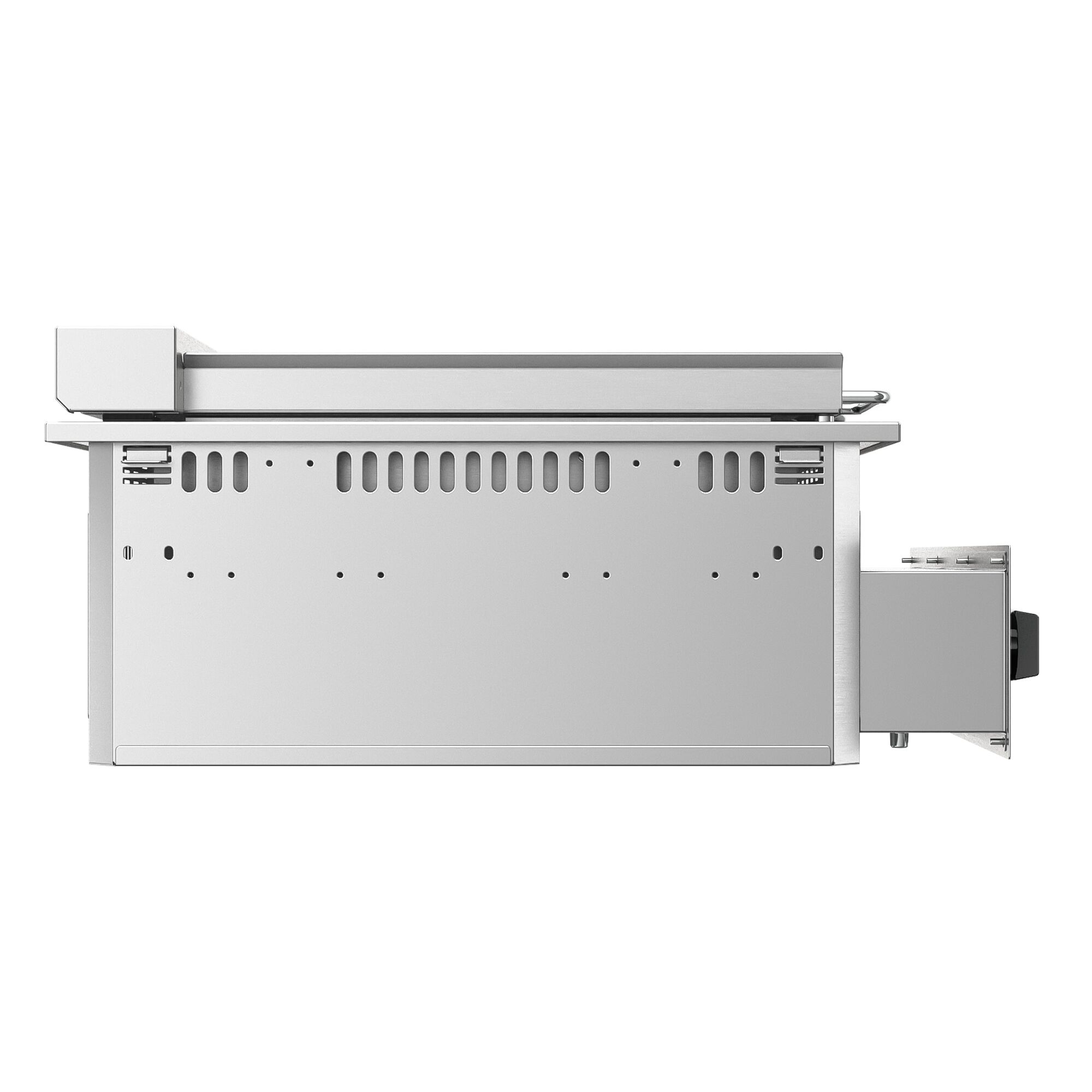 Grill électrique professionnel encastrable à eau - 8,75kW - P765mm