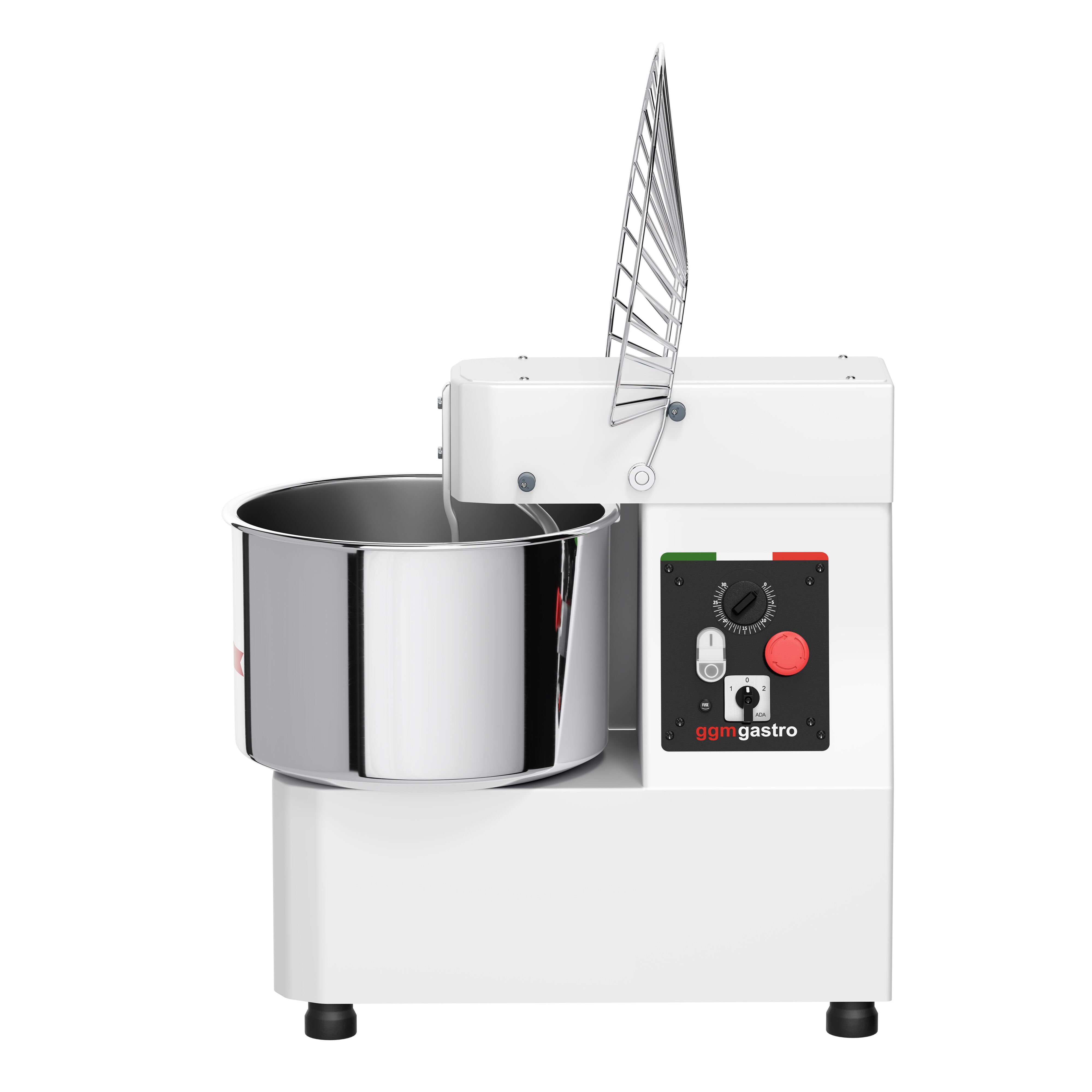 Pétrin à Pâte / Pétrin à spirale - 33 Litres / 25 kg - 2 Vitesses - avec Cuve Fixe - Fonction Minuterie