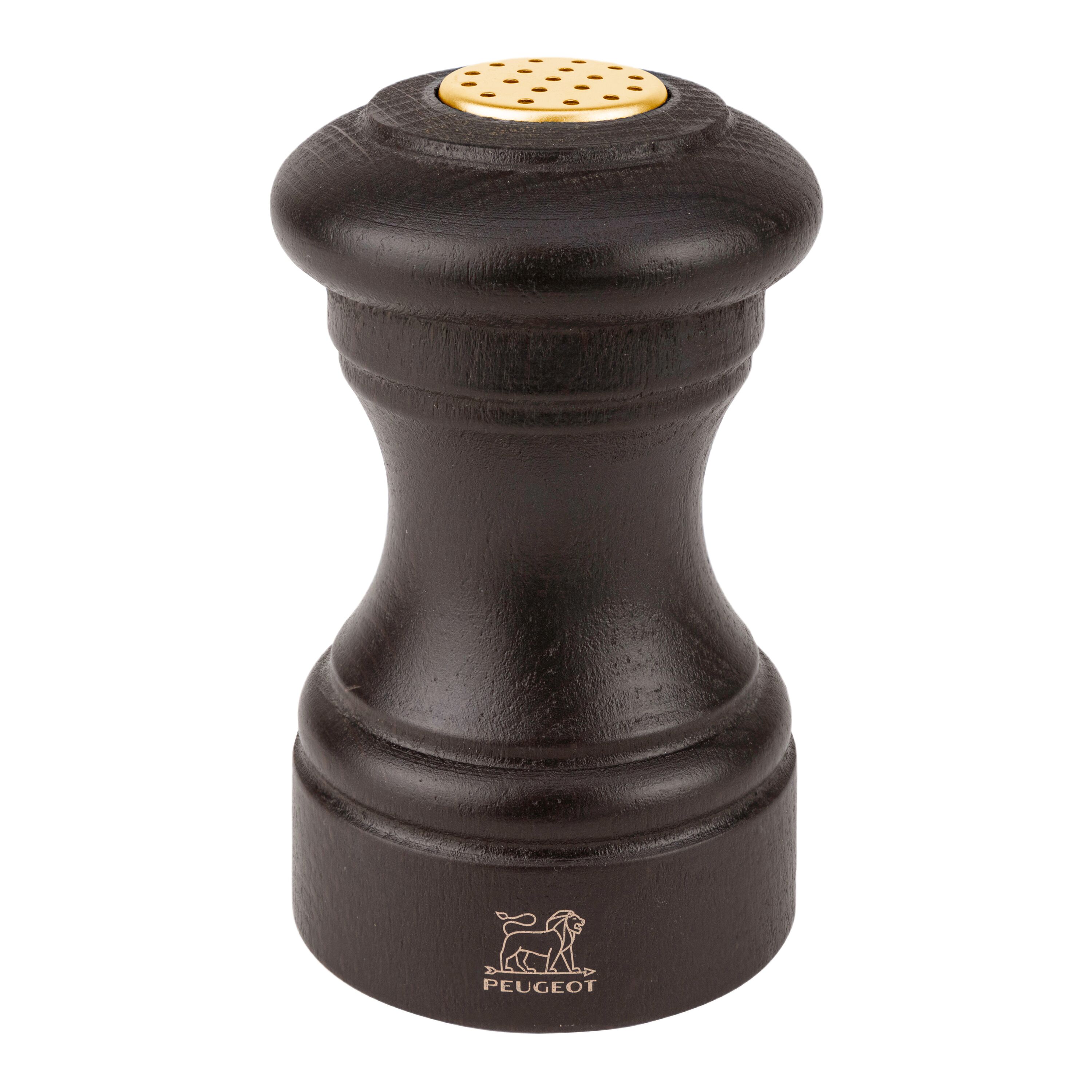 (6 pièces) PEUGEOT | BISTRO - Salière - Bois - Chocolat - Hauteur : 90 mm