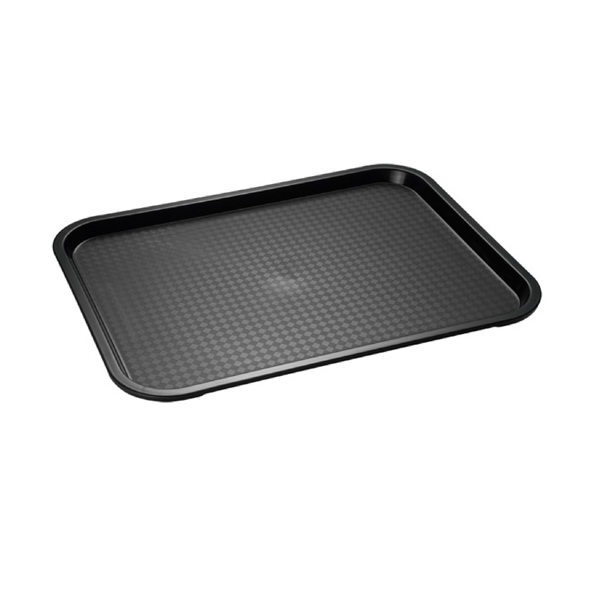 (6 pièces) Plateau FAST FOOD – polypropylène – 350×270 mm – Noir