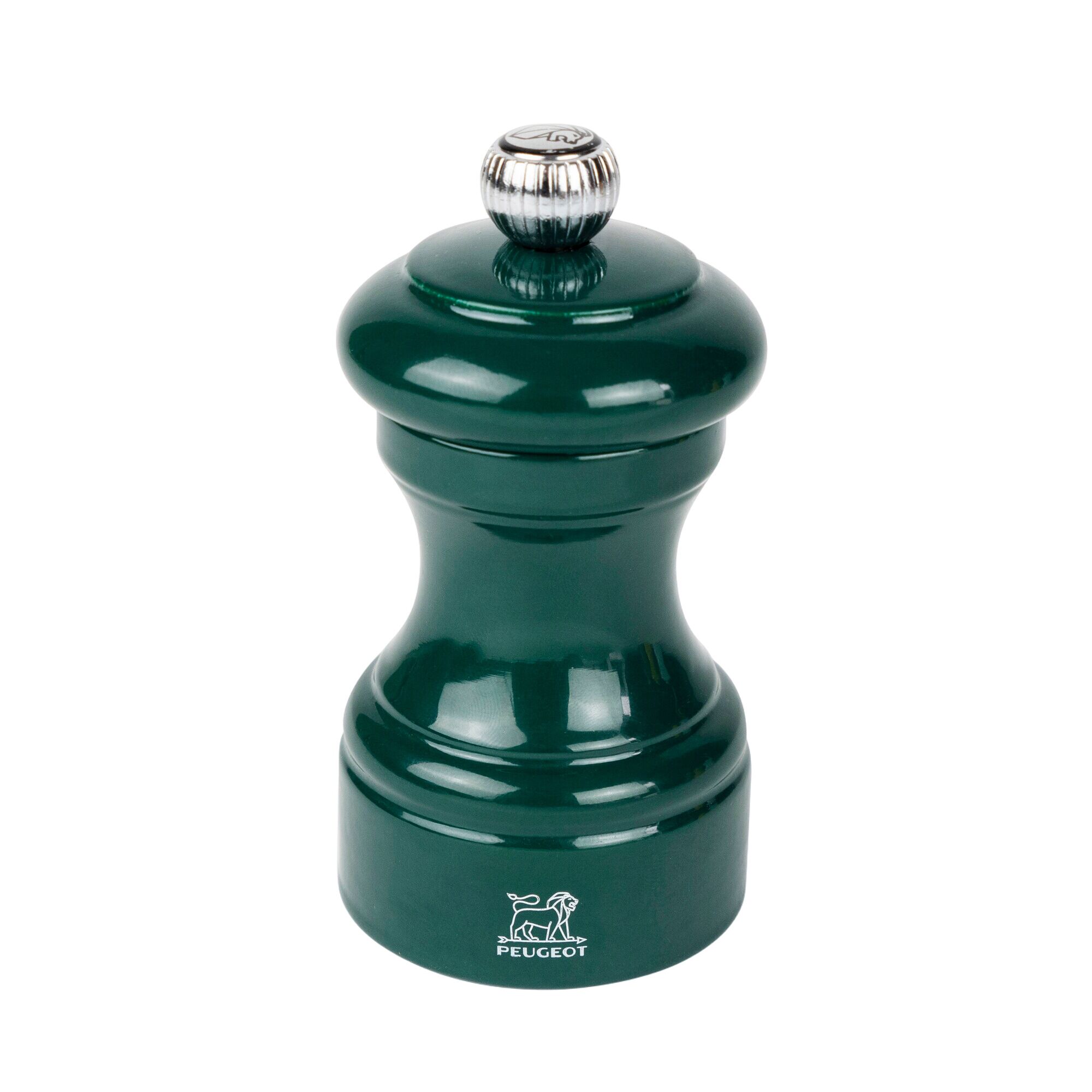(6 pièces) PEUGEOT | BISTRORAMA – Moulin à poivre – Bois – Vert forêt – Hauteur : 100 mm