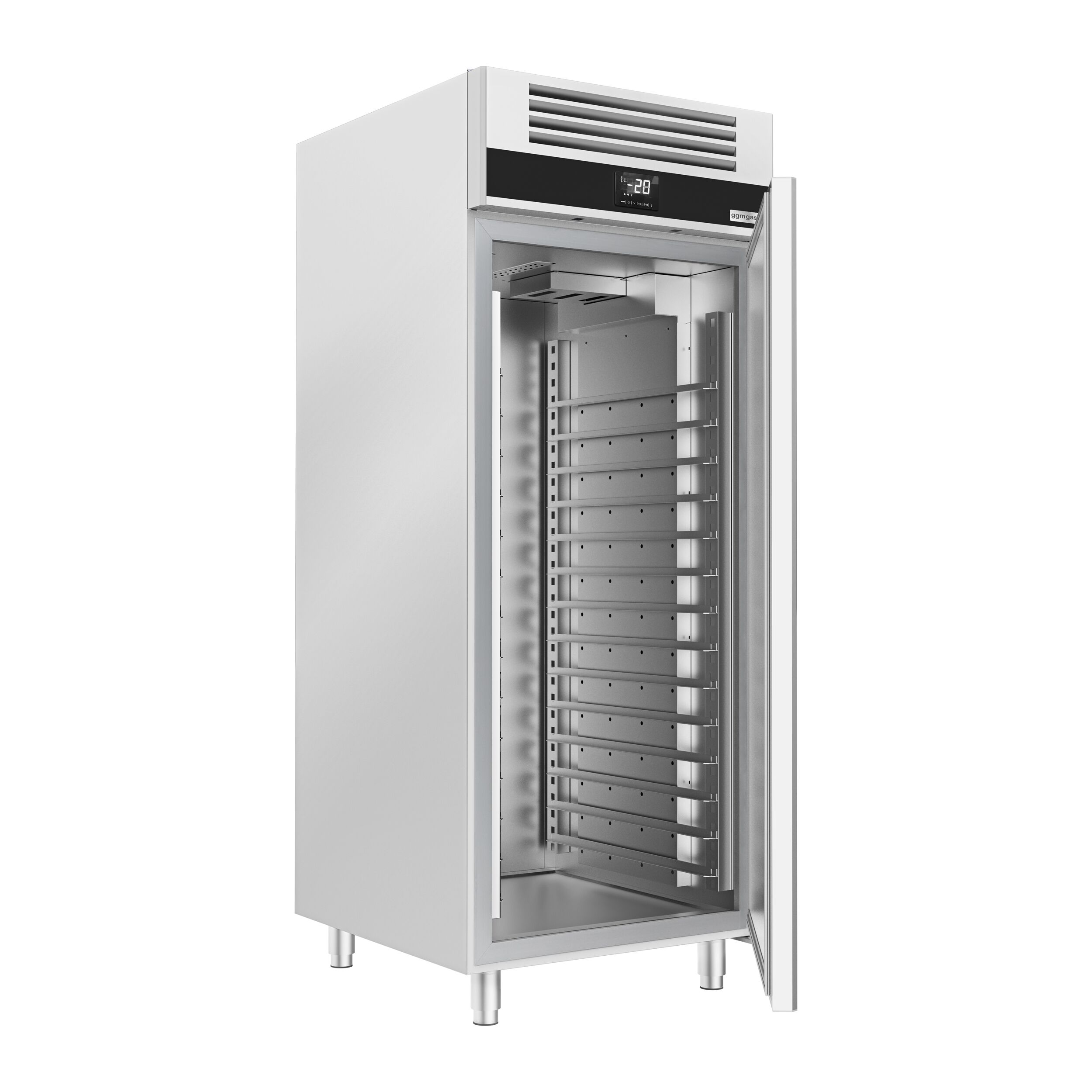 Bakery Freezer Stainless steel PREMIUM - EN 600x400mm - with 1 door
