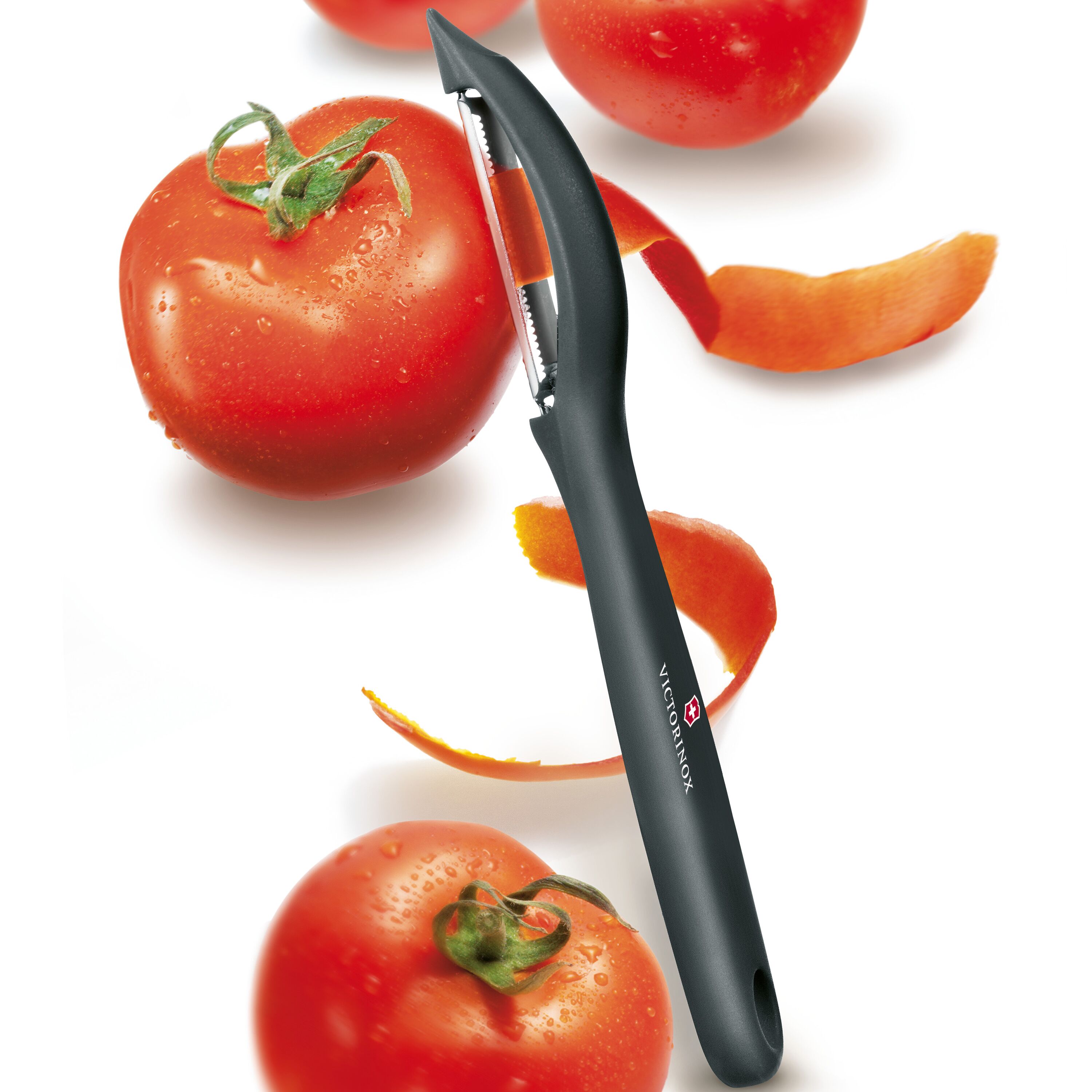 VICTORINOX | Éplucheur universel à lame dentelée - Noir