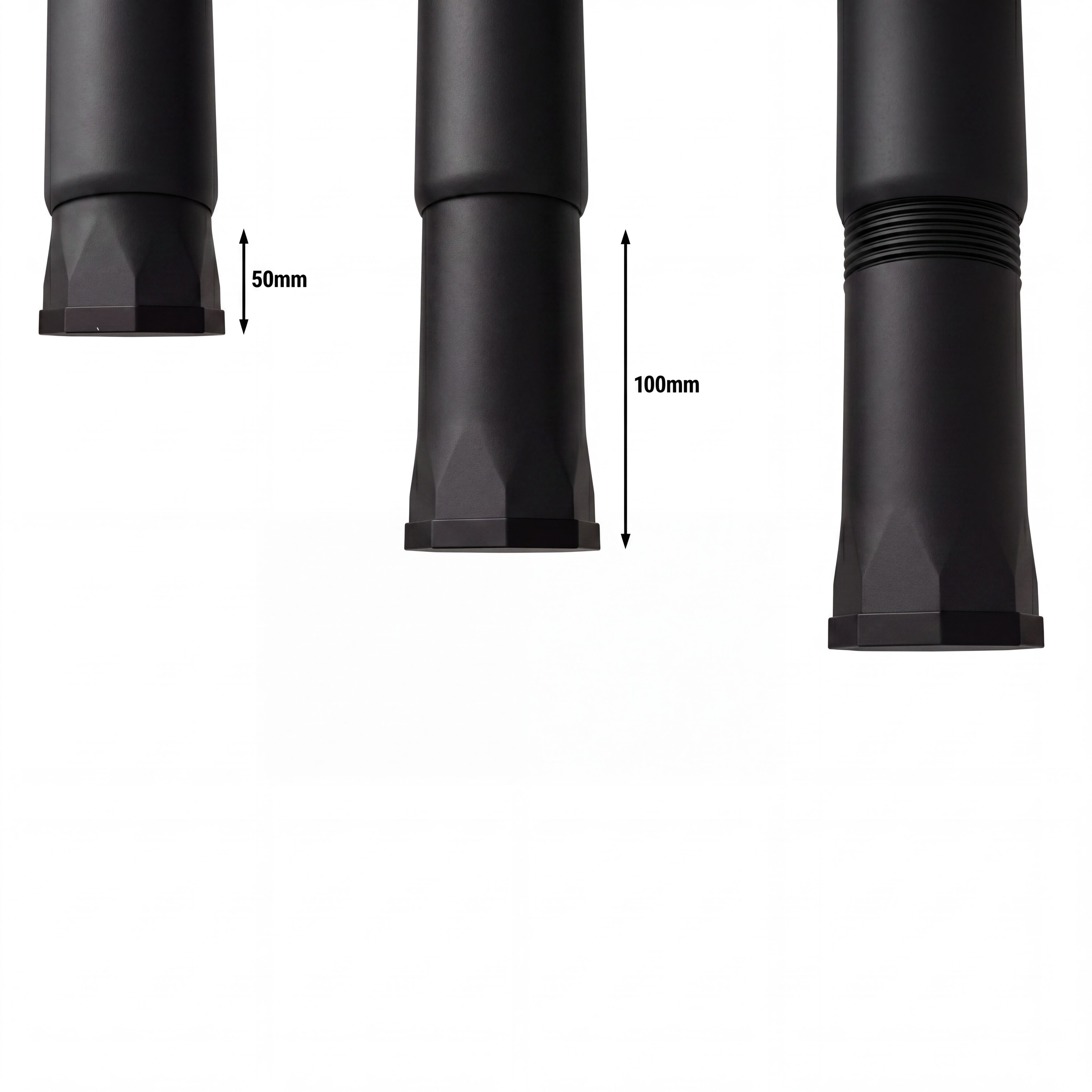 Kühlunterbau - 2000mm - 288 Liter - 6x GN 1/1 Schubladen - Mattschwarz