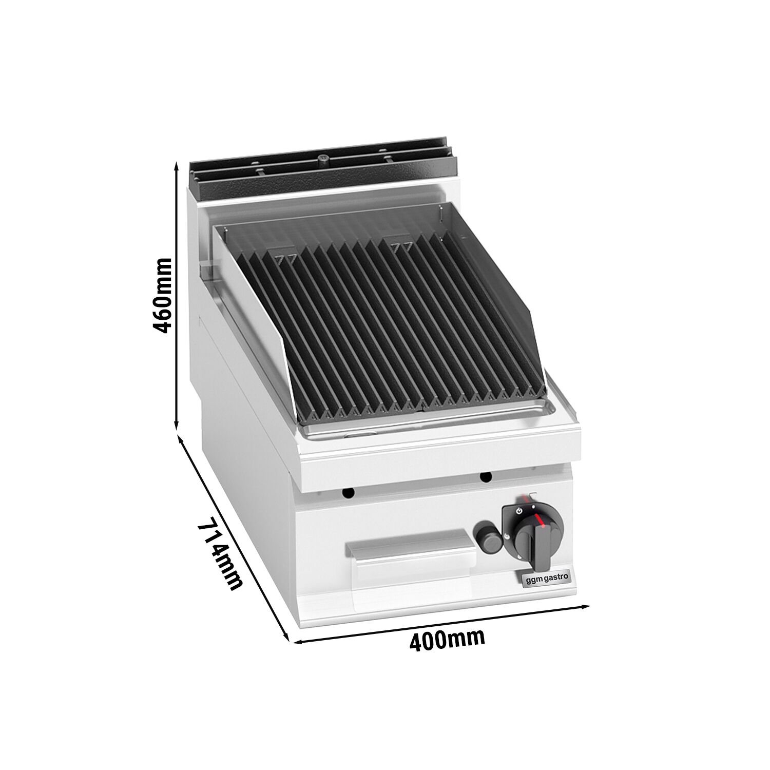 Grill à pierre de lave à gaz – 6,9 kW
