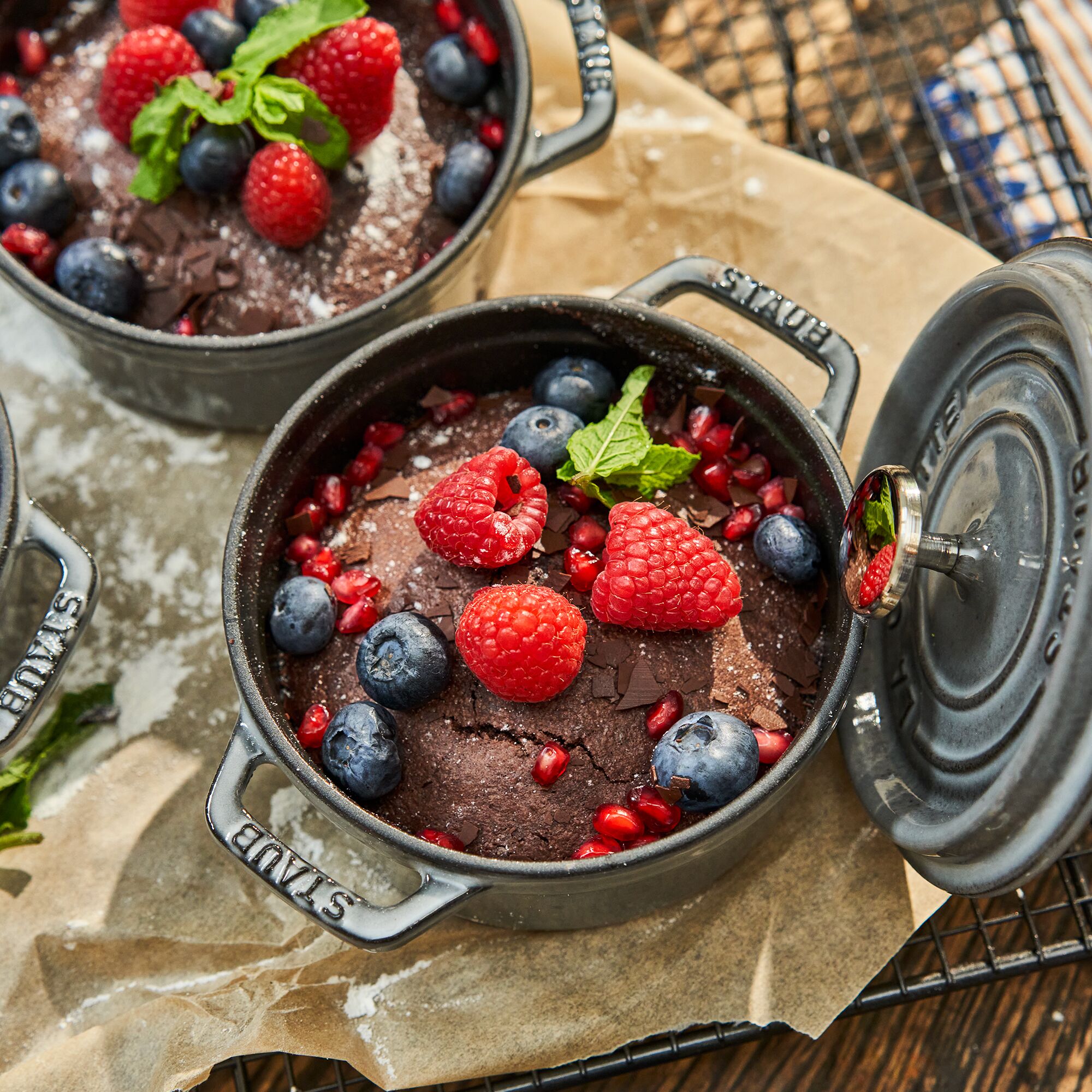 STAUB | LA COCOTTE - Cocotte - Ø 120mm - Gjutjärn - Grafitgrå