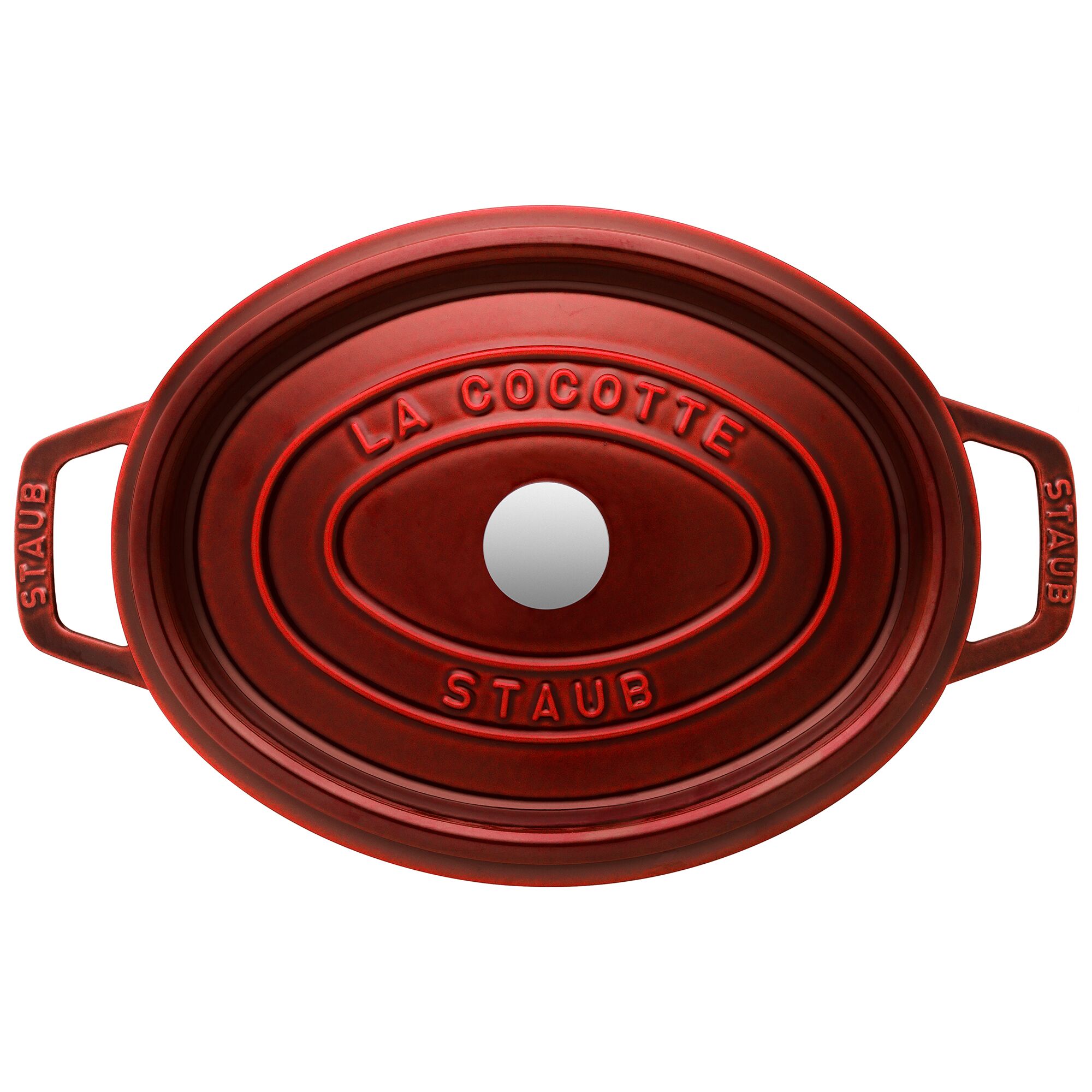 STAUB | LA COCOTTE - Cocotte - oval - 290mm - Gjutjärn - Grenadine röd