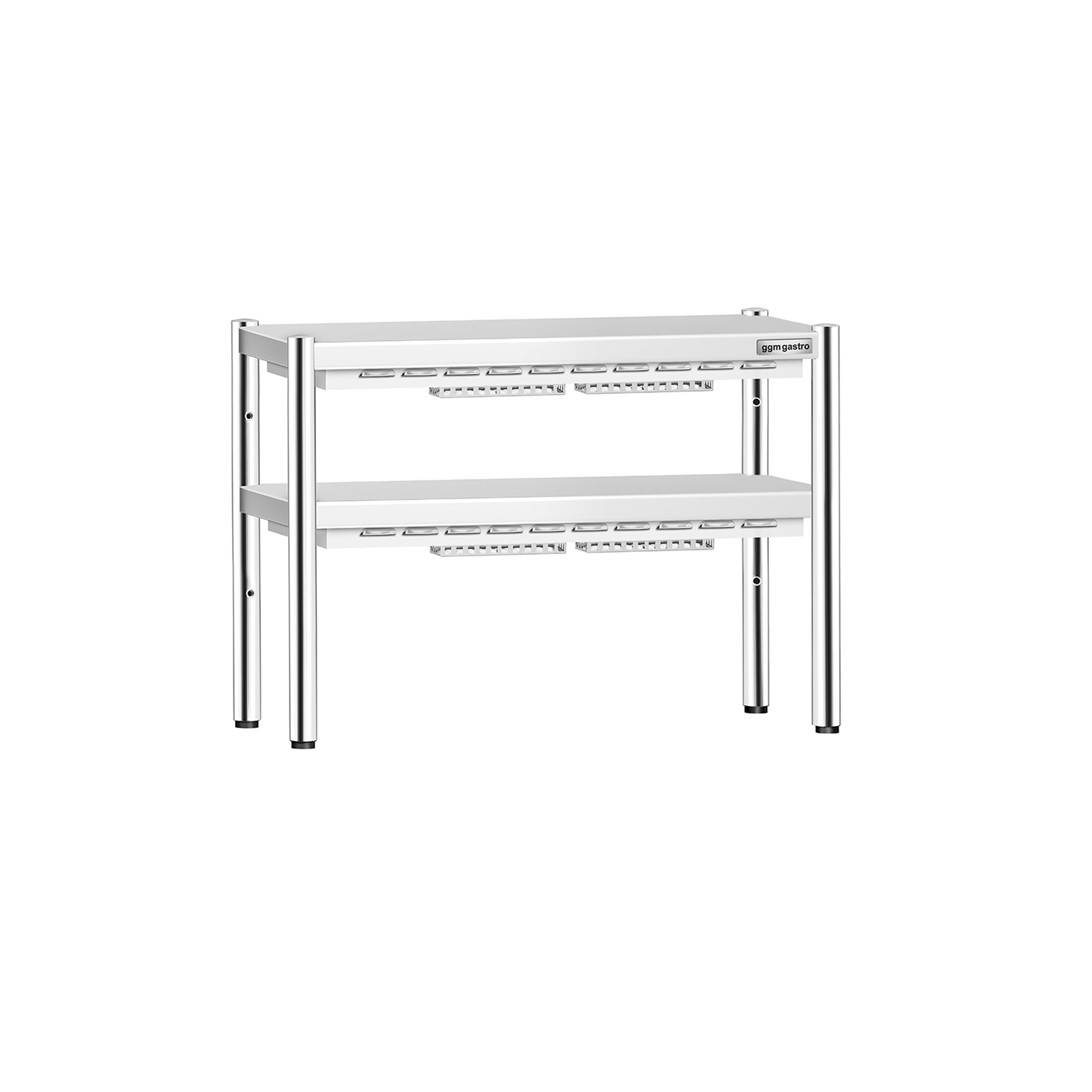 Pont chauffant PREMIUM - infrarouge à résistance(s) céramique(s) - 1000x370mm - 2x 700W - 2 étages chauffants - réglable en hauteur