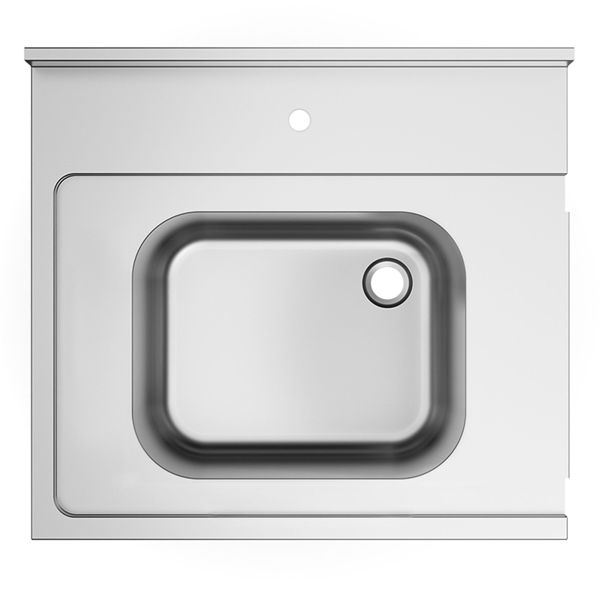 Table d’entrée pour lave-vaisselle - 800mm - Montage à gauche - avec 1 bac - pour DSHI1080WD