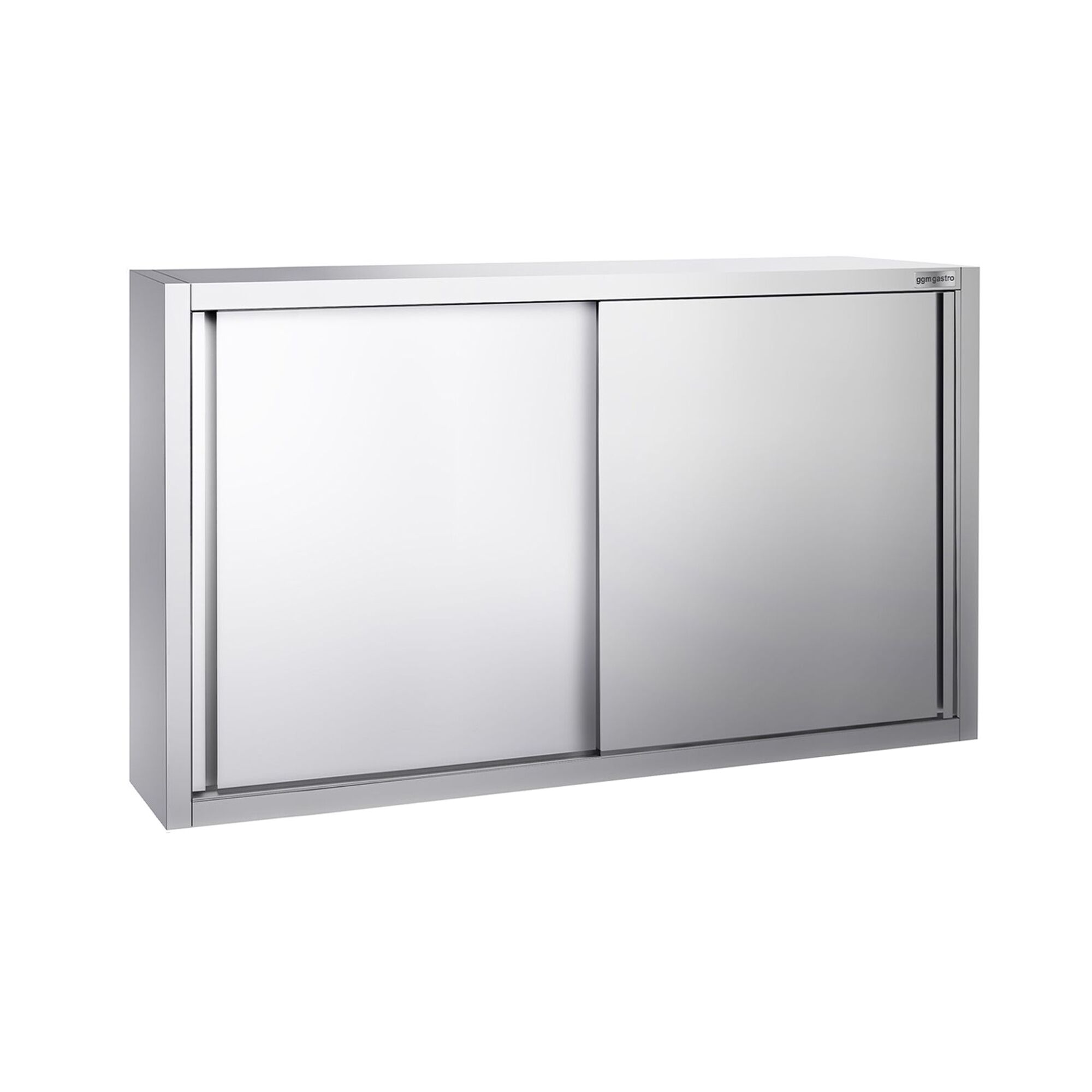 Armoire murale en acier inoxydable PREMIUM - 1400x400mm - avec portes coulissantes - 1000mm de haut