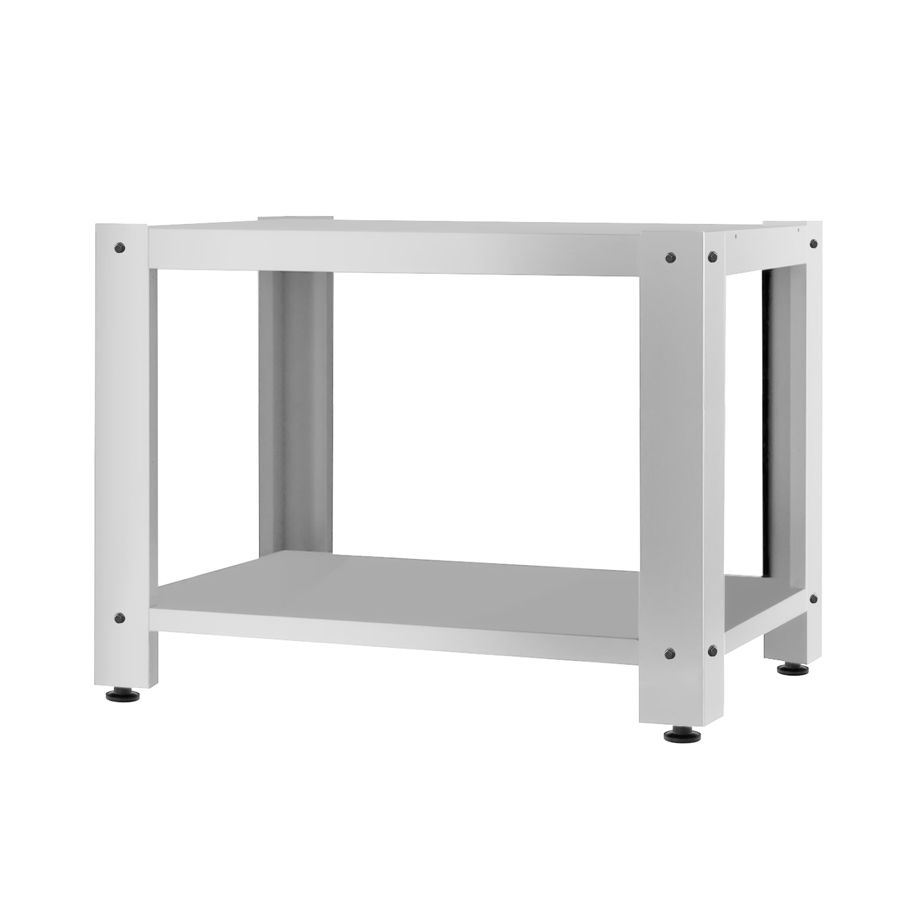 Support pour four à pizza - 1025x760x870mm - Inox - avec 1 étagère - pour POE430N & POE4430N