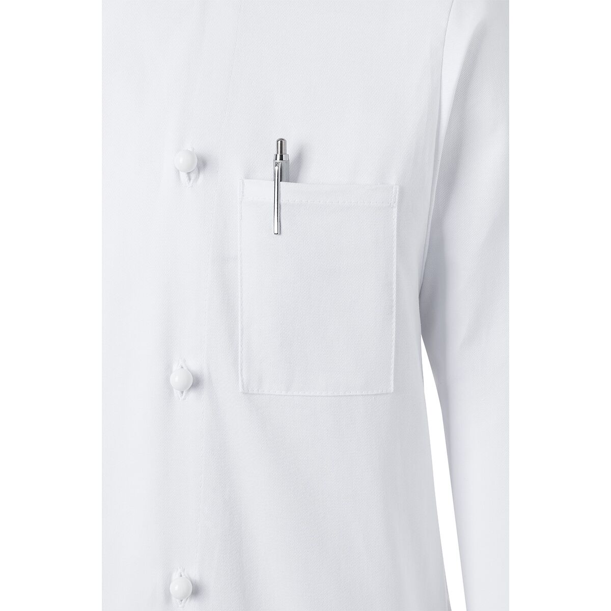 (6 pièces) KARLOWSKY | Veste de cuisine Basic - Blanc - Taille : 3XL
