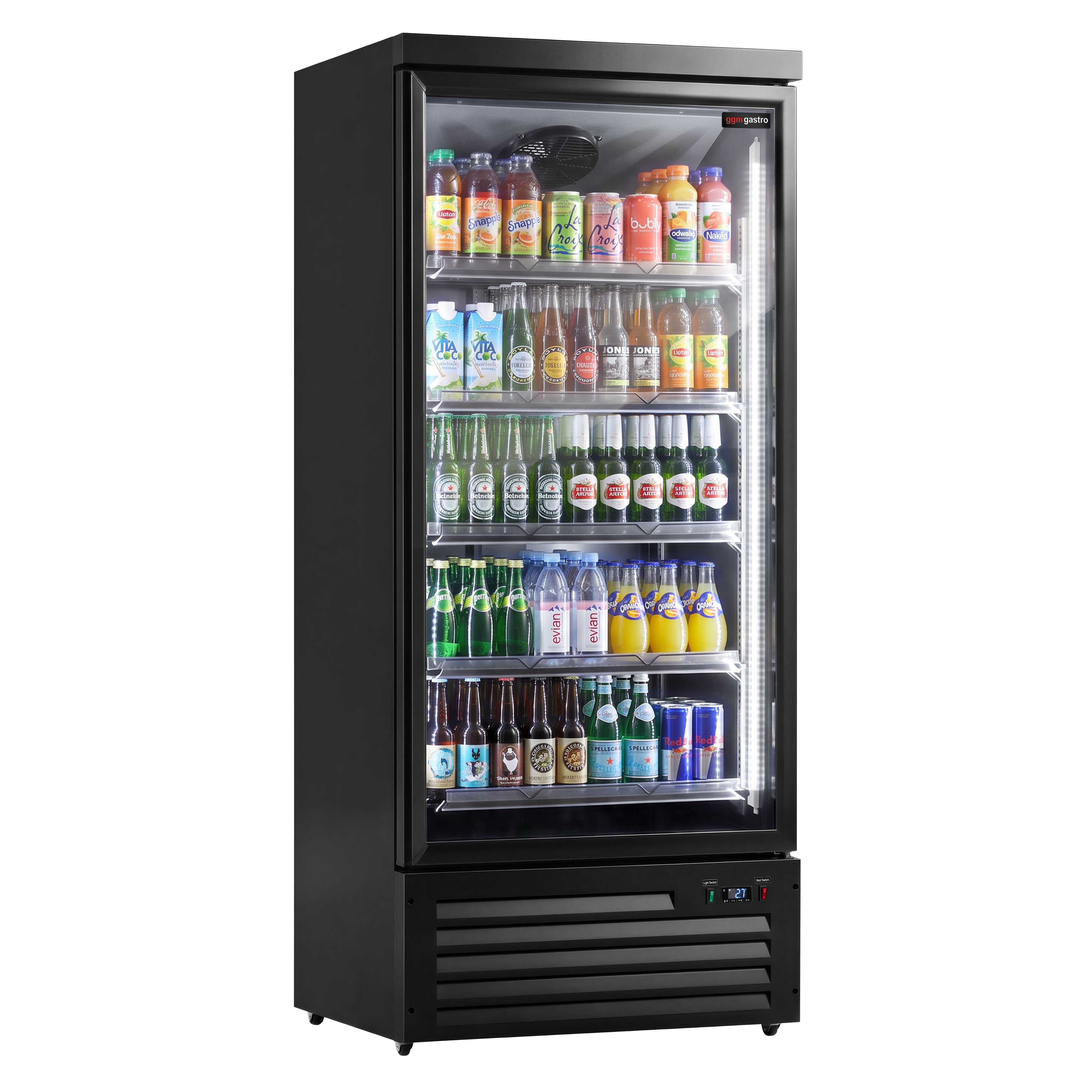 Beverage fridge - 800 litres - with 1 glass door