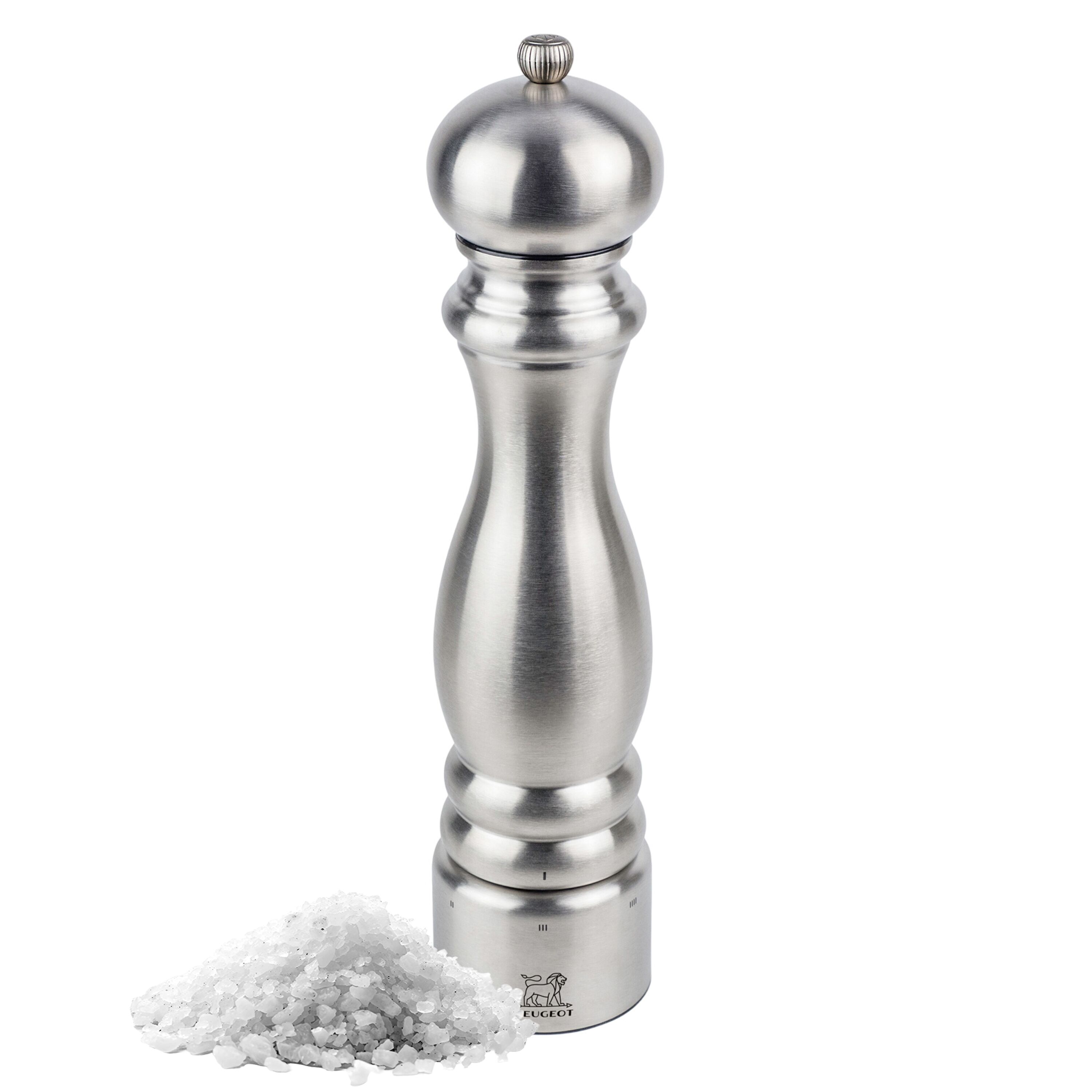 (3 pièces) PEUGEOT | PARIS CHEF – Moulin à sel – u’Select – Inox – Hauteur : 300 mm