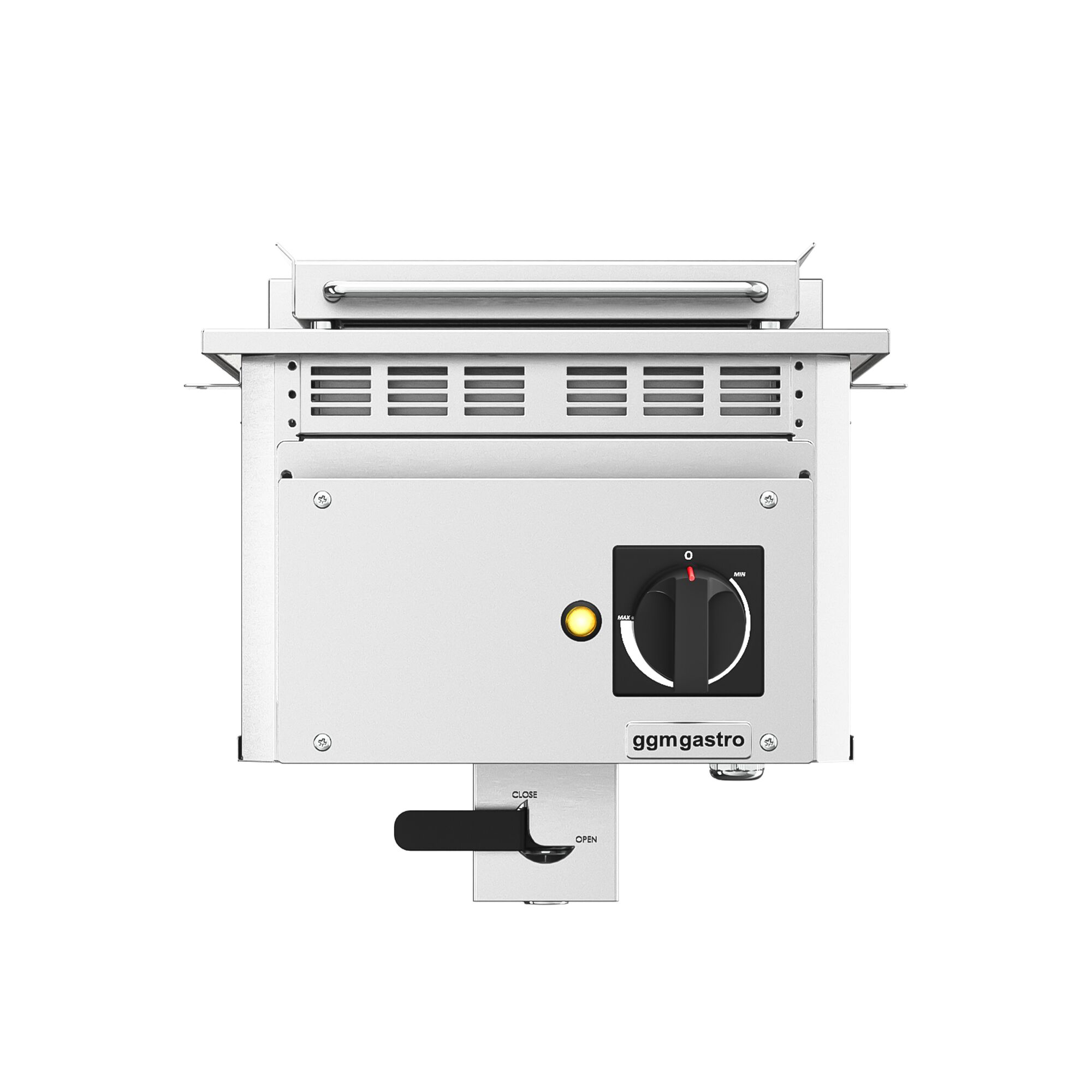 Grill à eau électrique encastrable professionnel - 3,75kW - à poser - P765mm