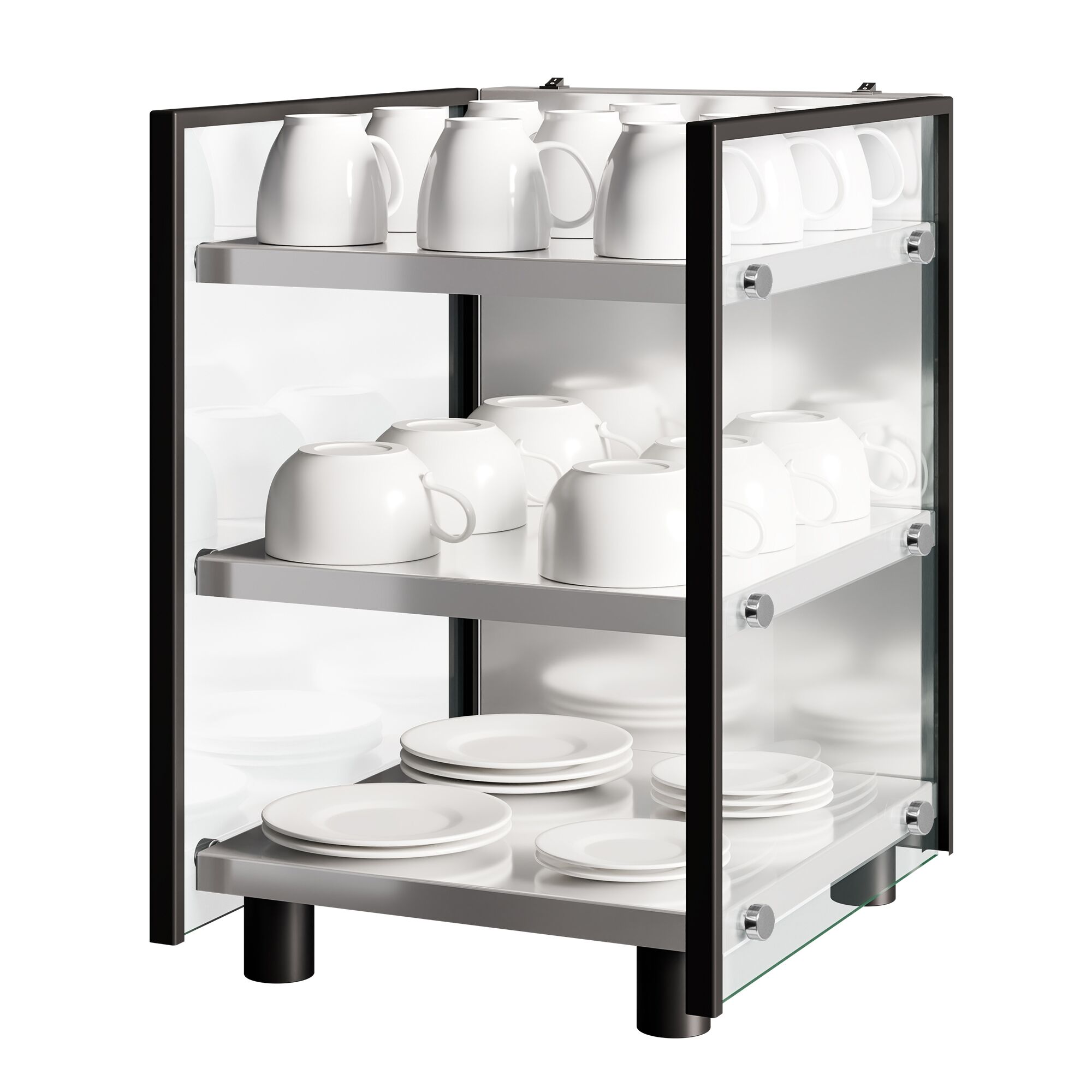 Cup Warmer - 100W - 3 Shelf