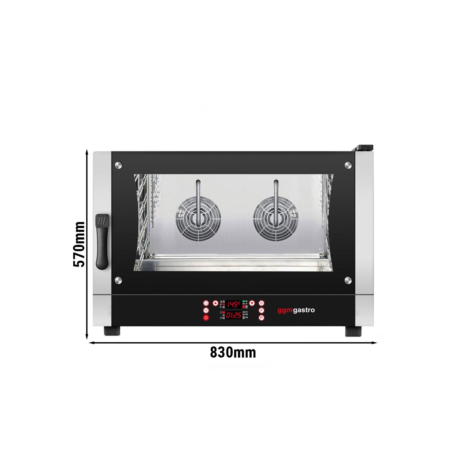 Four mixte de boulangerie COMPACT – Digital – 4x EN 600 × 400