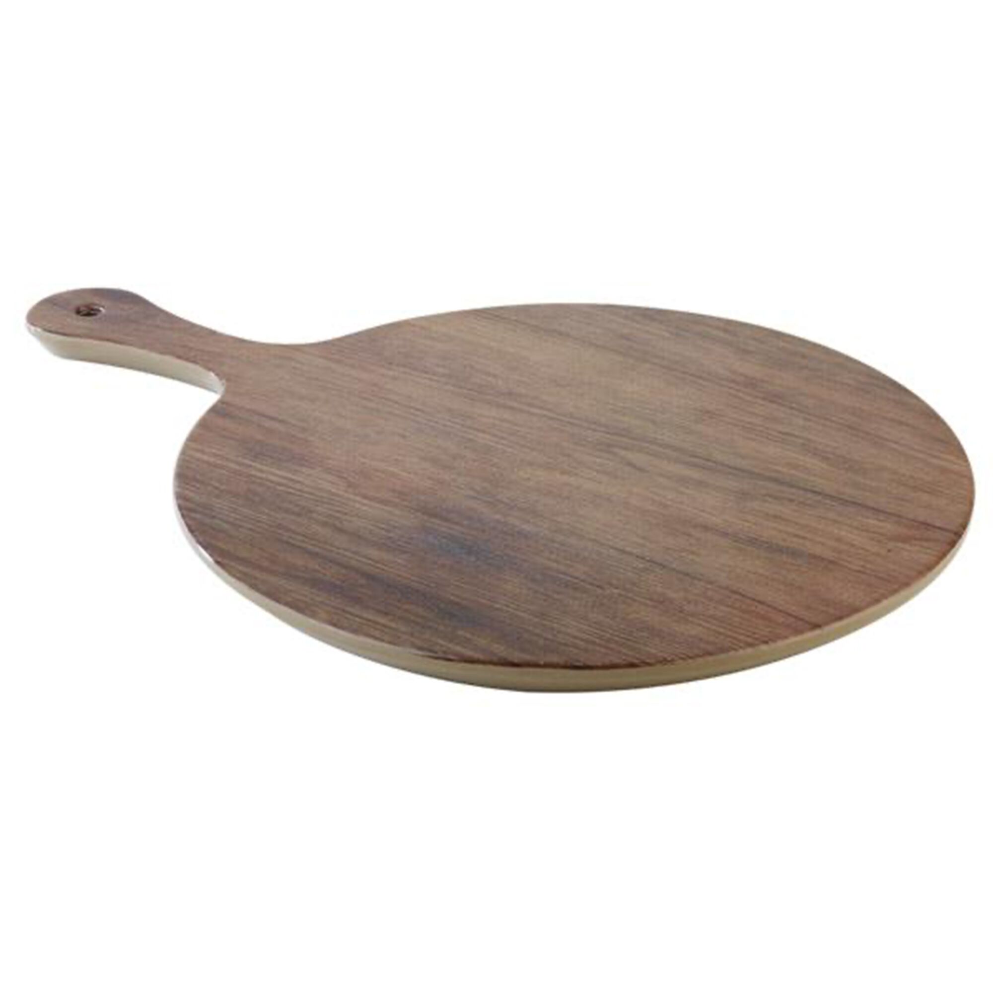 (6 pcs) Plateau de présentation - OAK - Mélamine - 420x300mm - Hauteur:15mm - Brun - empilable, compatible lave-vaisselle