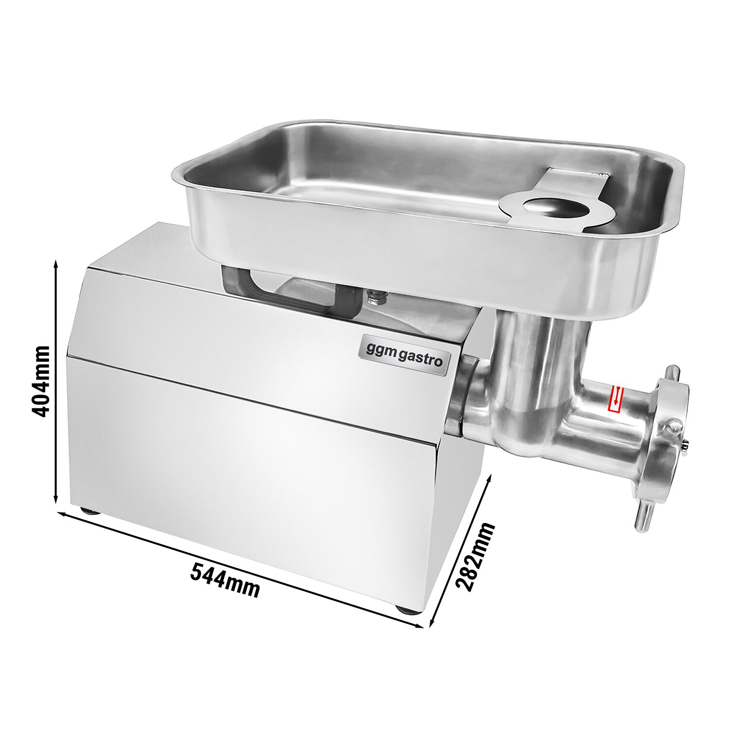 Hachoir à viande électrique 12 – 350-400 kg/h – 750 watts