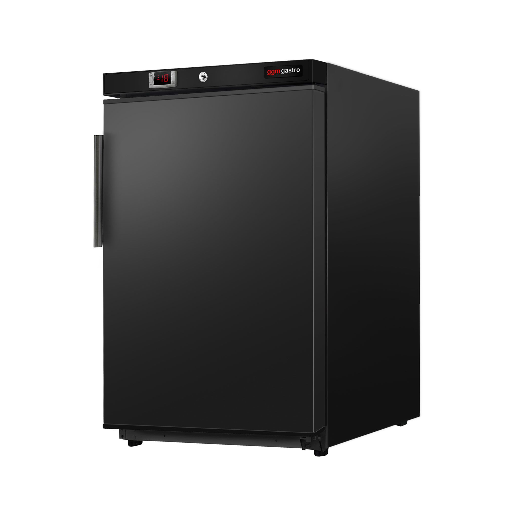 Mini congélateur de stockage ECO – 200 litres – avec 1 porte – intérieur de la porte en plastique – Noir