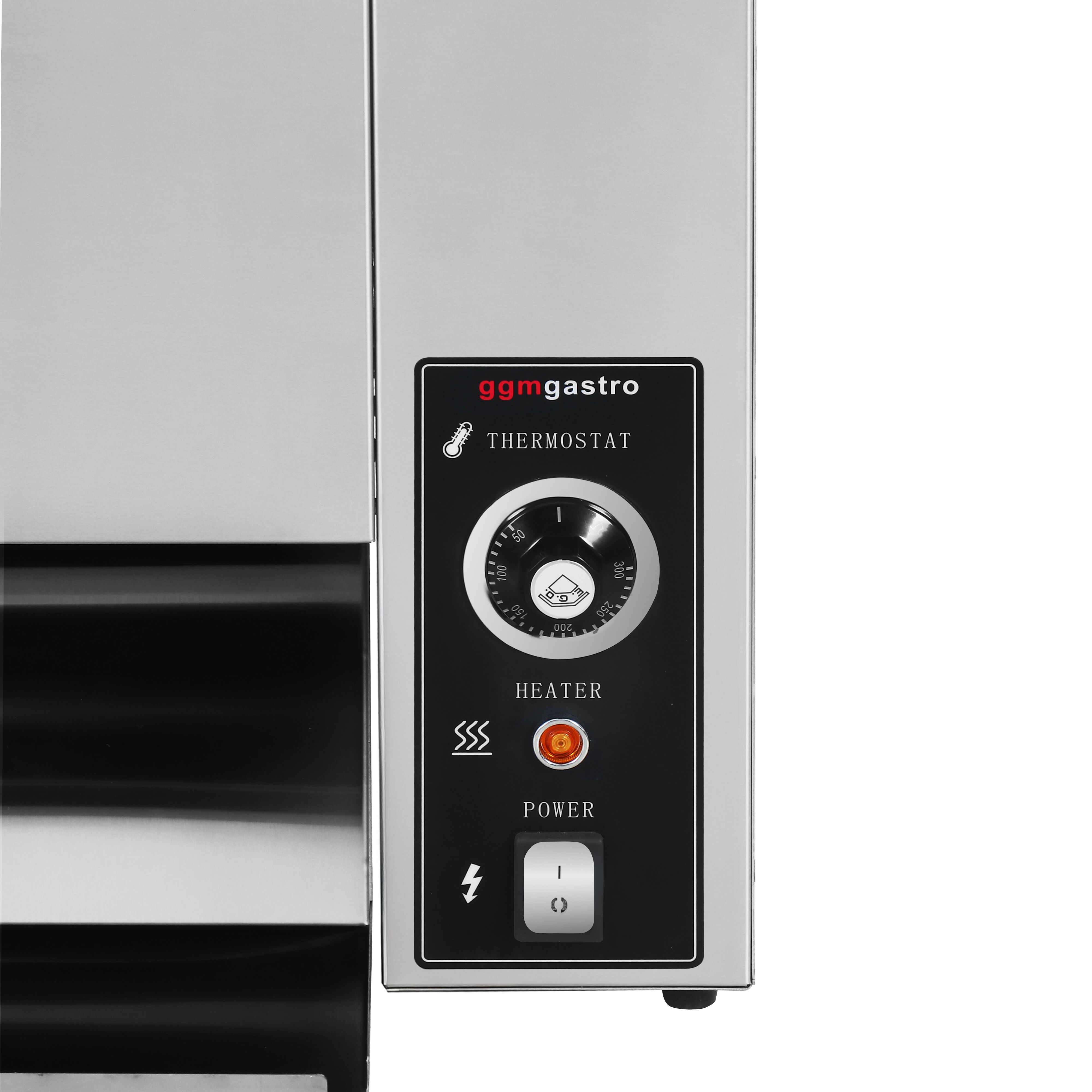 Toaster vertical - Manuel - 2 kW - pour pains à burger & hot-dog