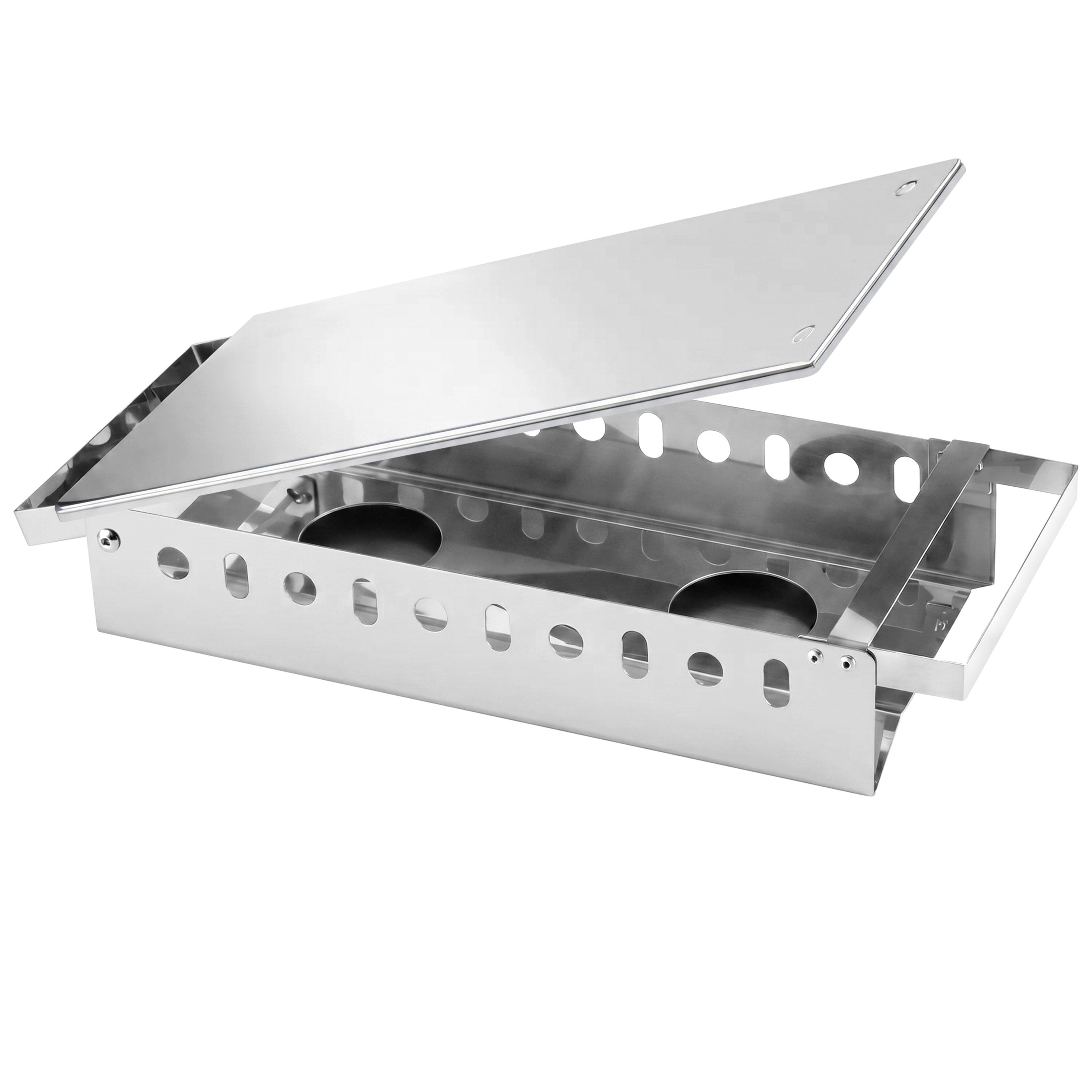 Płyta grzewcza bufetowa - ze stali nierdzewnej - 380mm