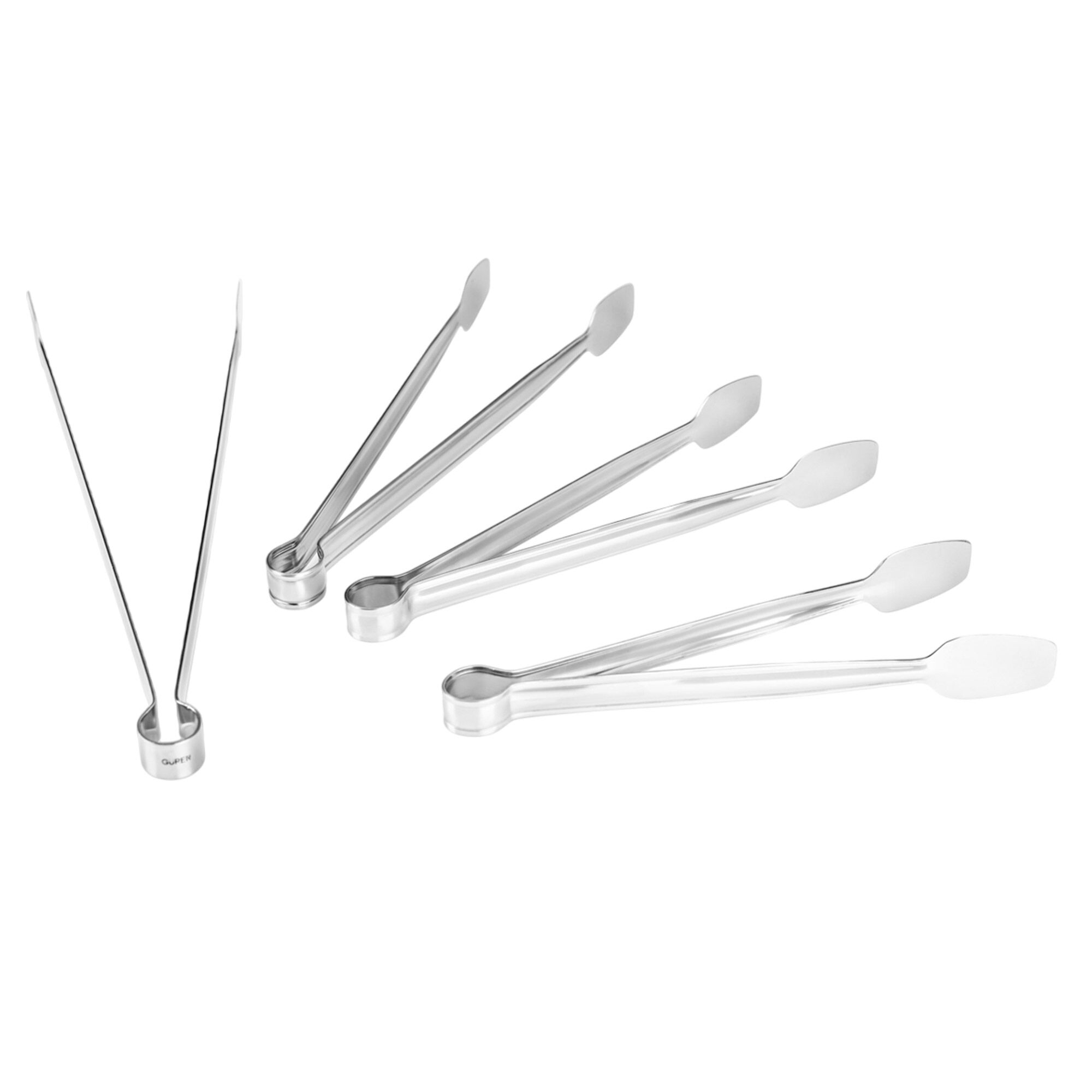 (4 pcs) Pince à barbecue - Longueur : 320mm - Acier inoxydable