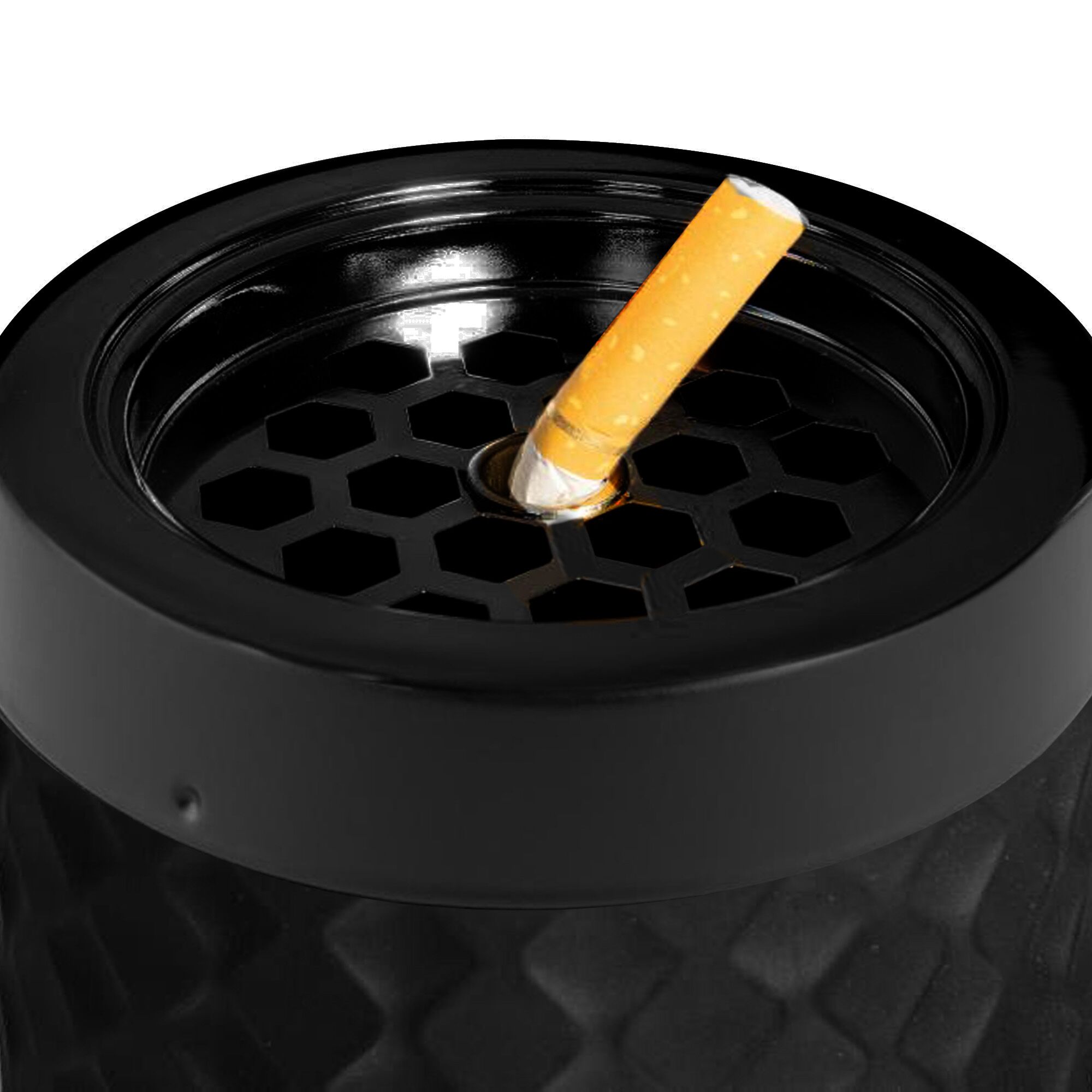 (6 pcs) Windproof Ashtray - Ø95mm - Lockable
