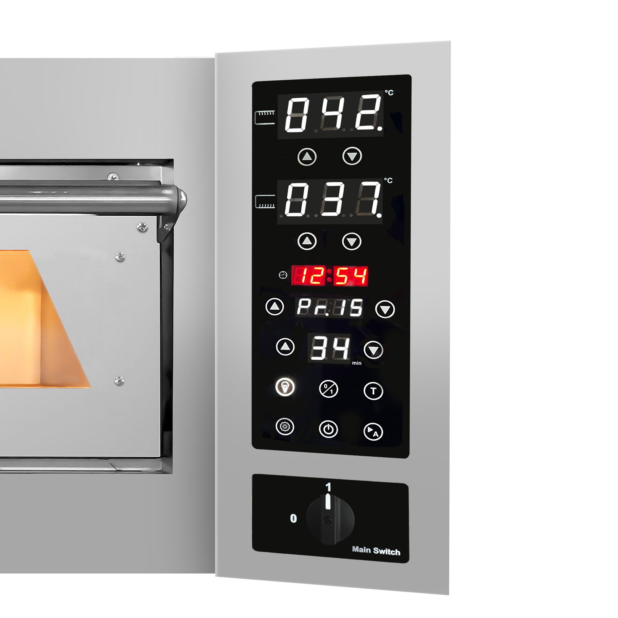 Elektro Pizzaofen - 9+9x 35cm (Breit) - Digital