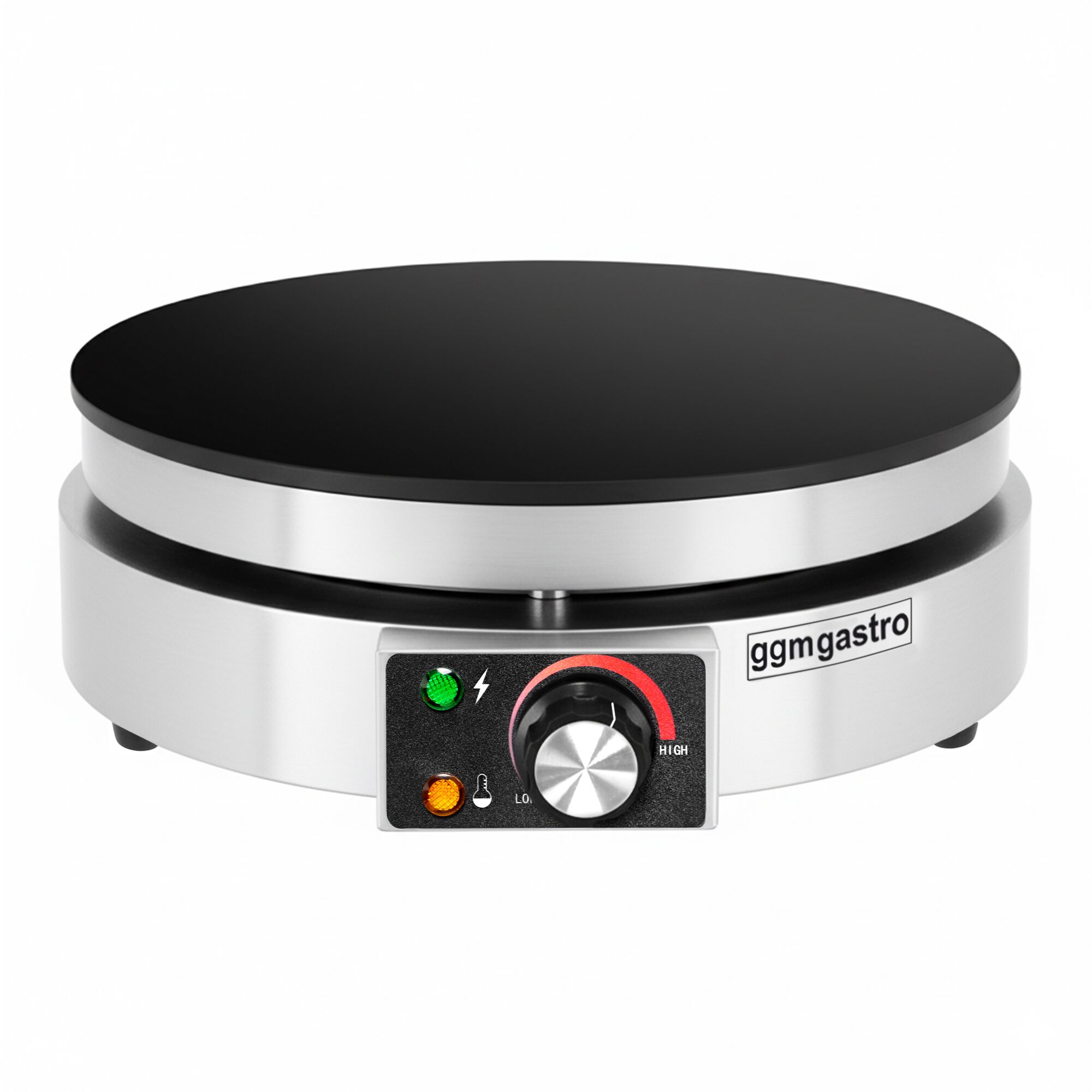 Crêpière professionnelle - Thermostat réglable - Ø 370mm