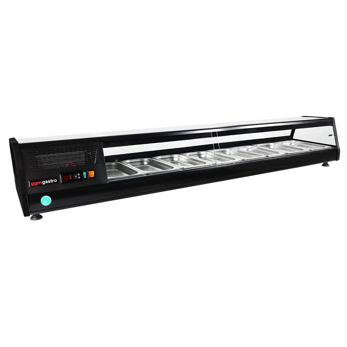 Tapas Display Fridge PREMIUM - 1750x250mm - 8x GN 1/3