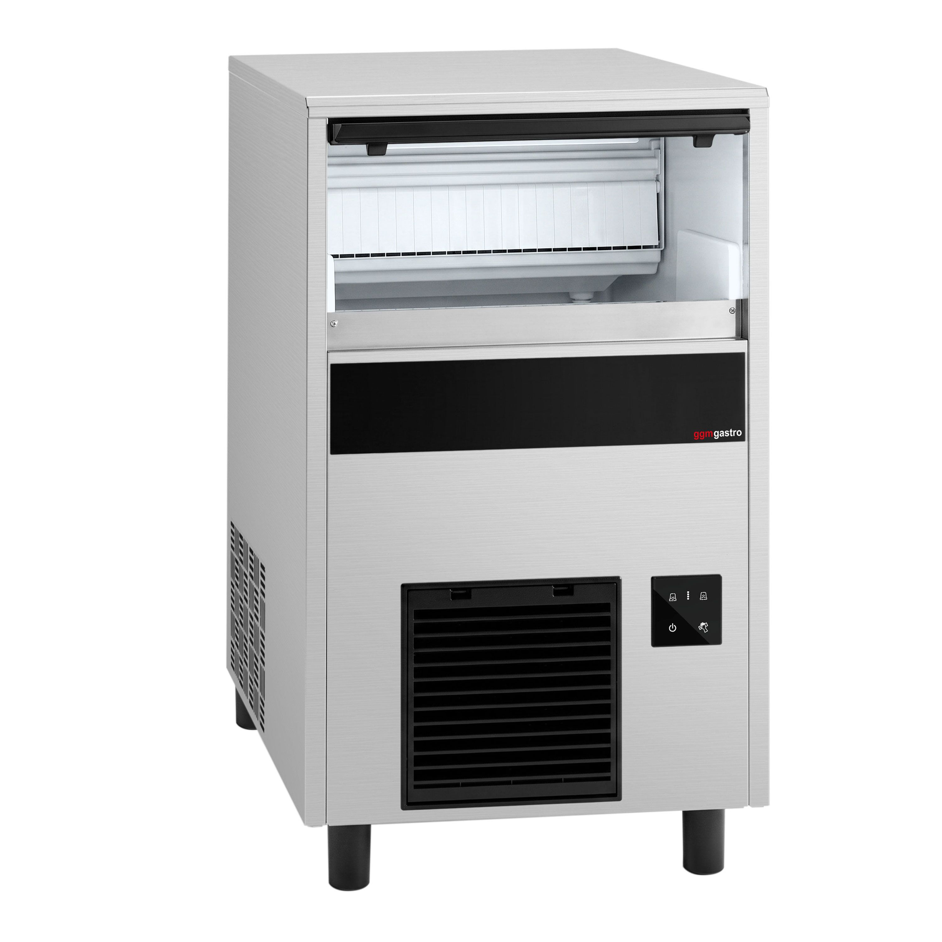 Commercial Ice Machine - Bullet - 57 kg/24 h - with Drain Pump
