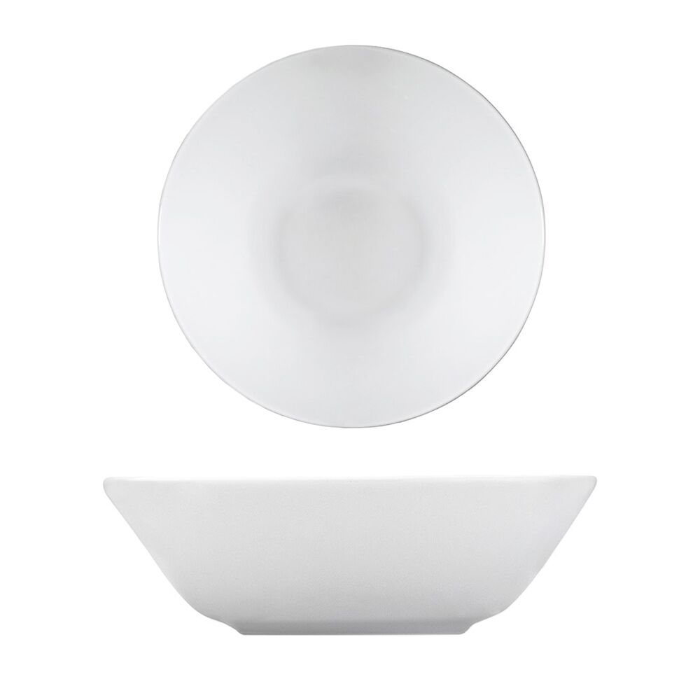 (24 pcs) Coupe à dessert PERA - Porcelaine - Ø 130mm - Profondeur : 85mm - 250ml - Blanc