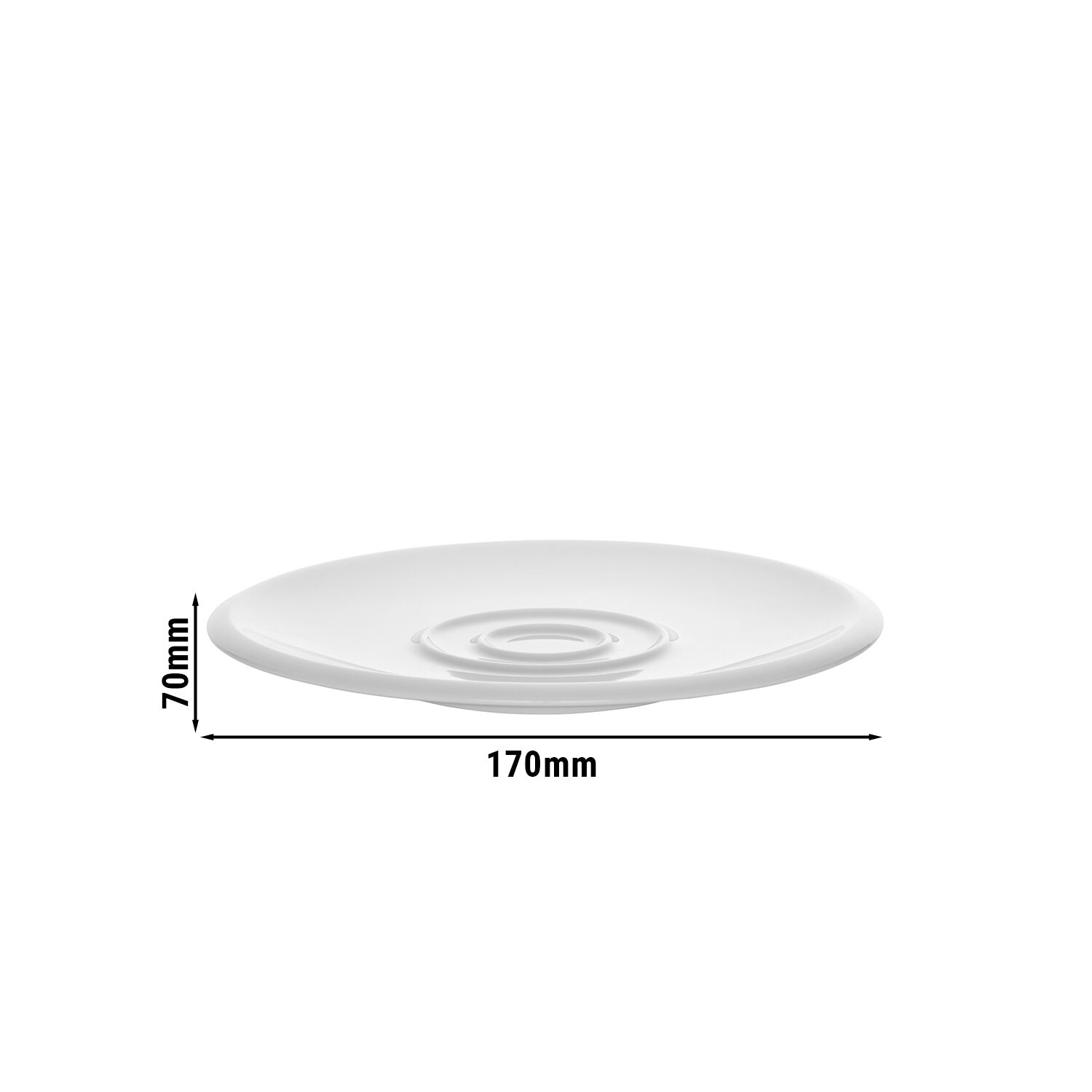 (6 pièces) WMF | SYNERGY - Soucoupe - Ø 170 mm