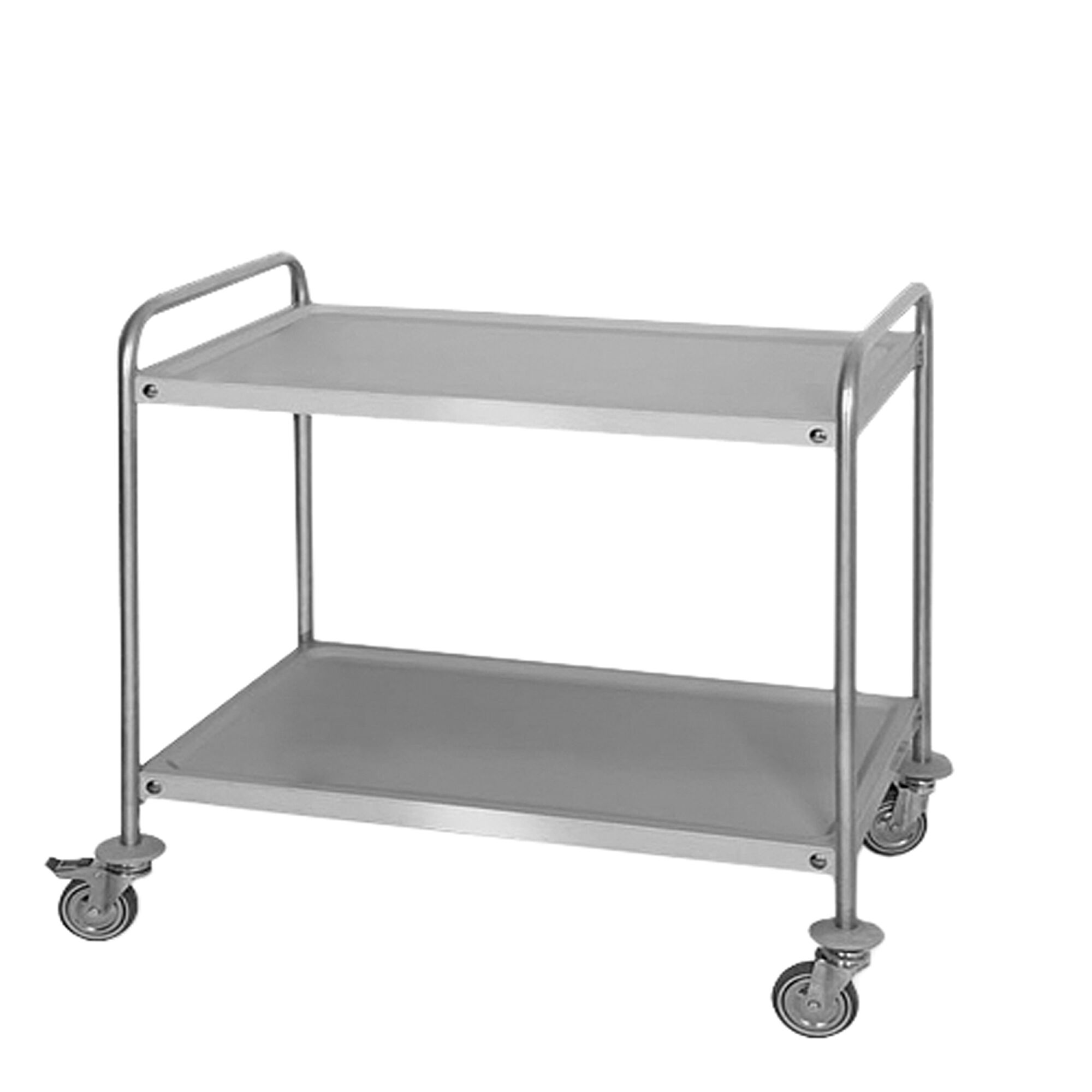 Chariot de service – 1200x600 mm – avec 2 surfaces de rangement