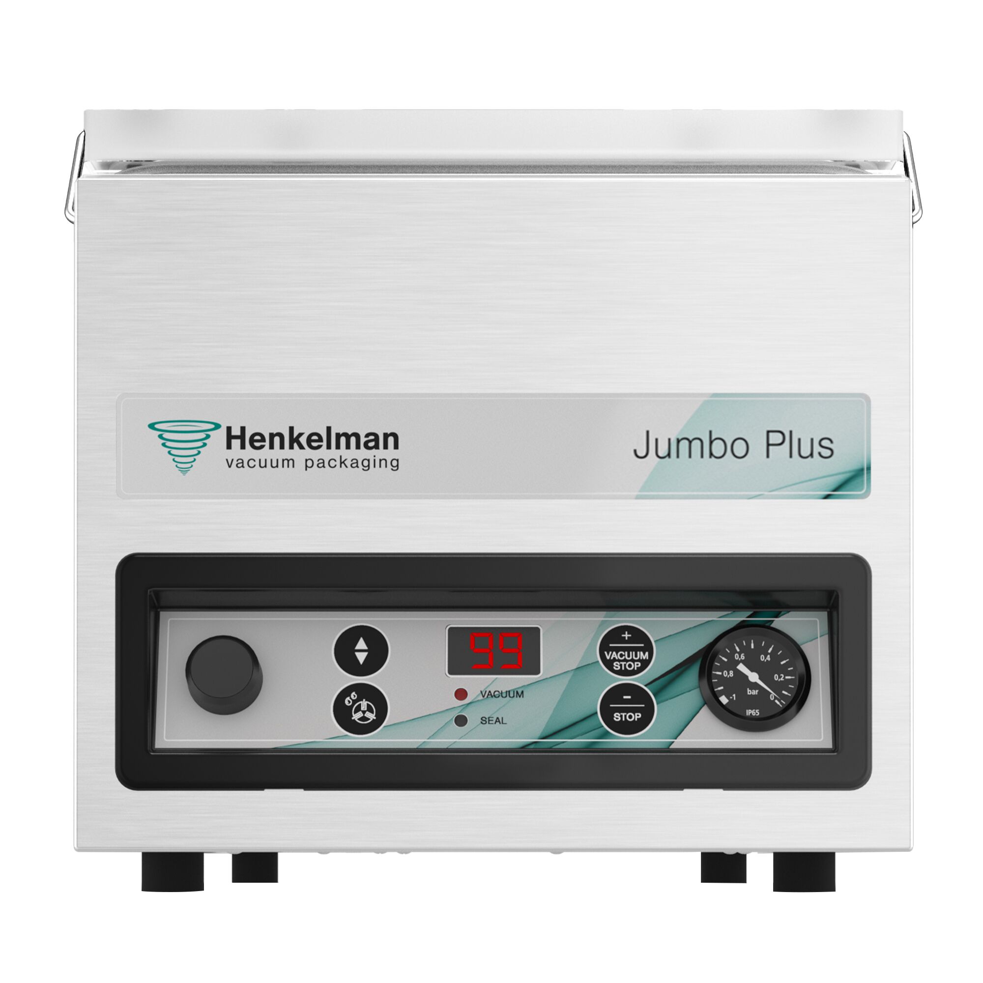 HENKELMAN | Jumbo Plus – Machine sous vide à cloche – 8 m³/h – 400 watts – numérique