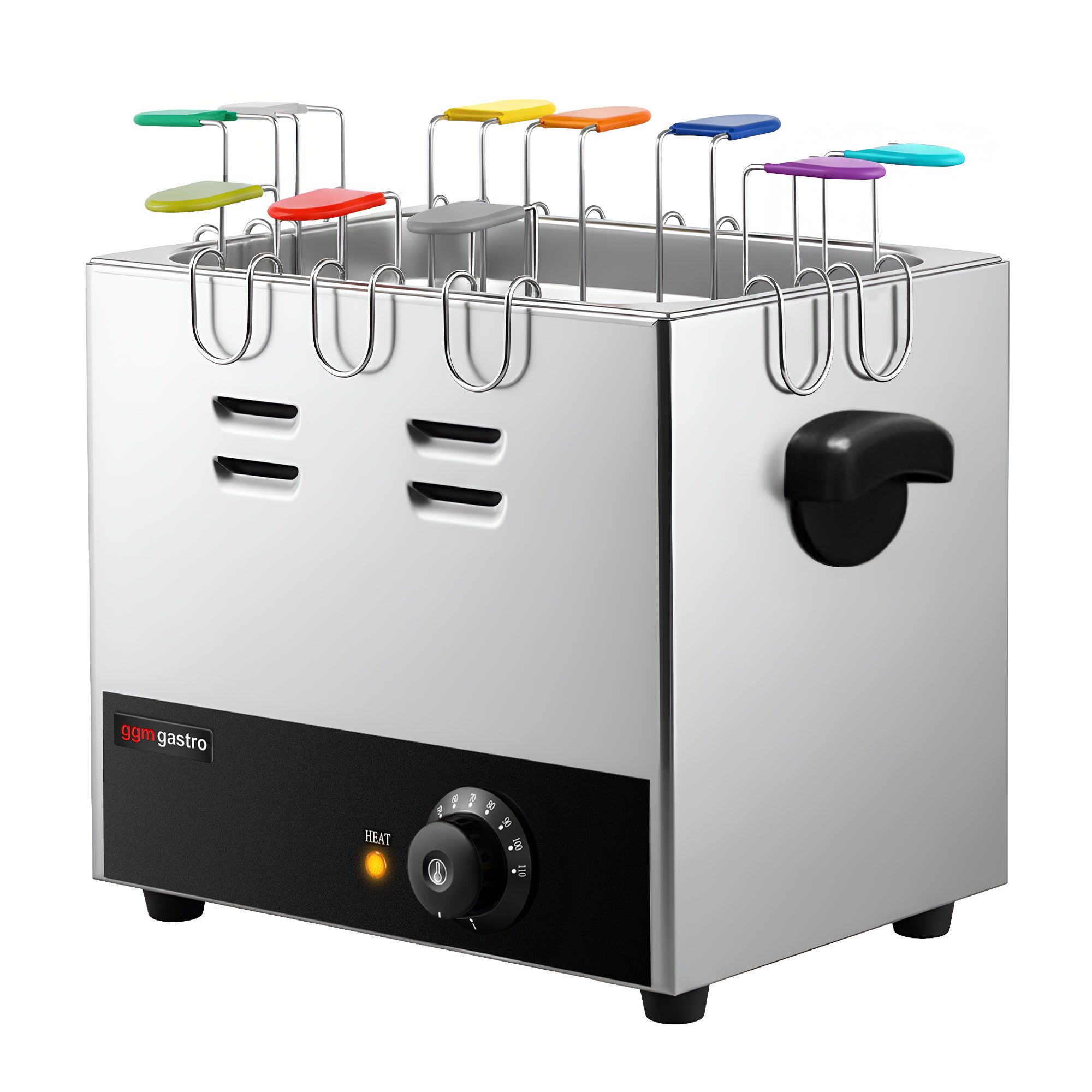 Cuiseur à œufs électrique - 2,6kW - avec 10 paniers à œufs