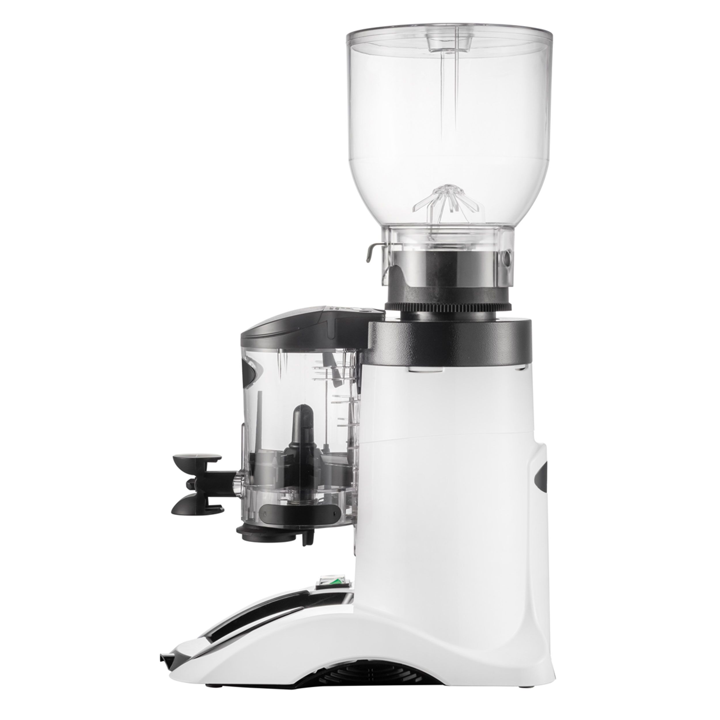Commercial Coffee Grinder - 2kg - 63dB - with Dispenser (Doser) - White