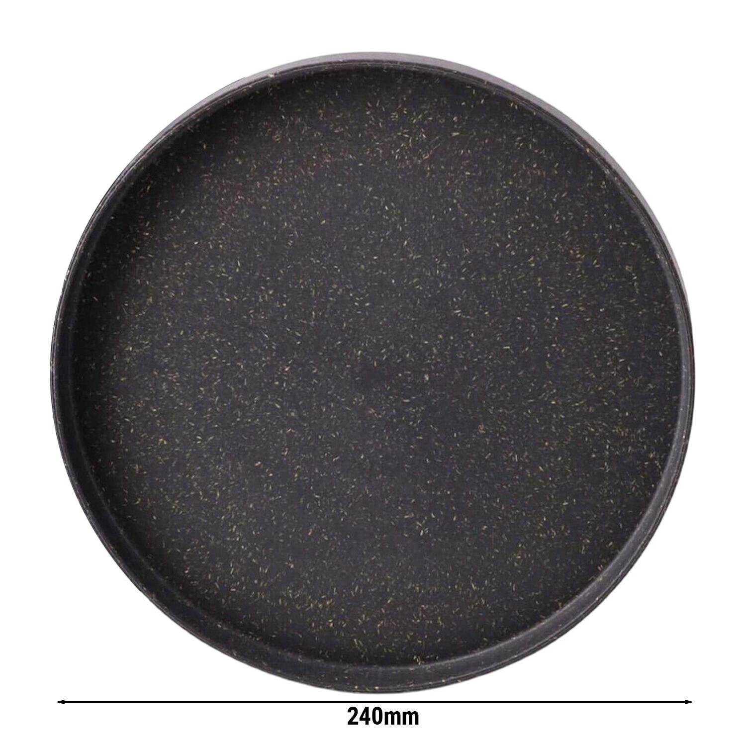 (60 pièces) Assiette Réutilisable - Ø 240 mm - Plate - Ronde