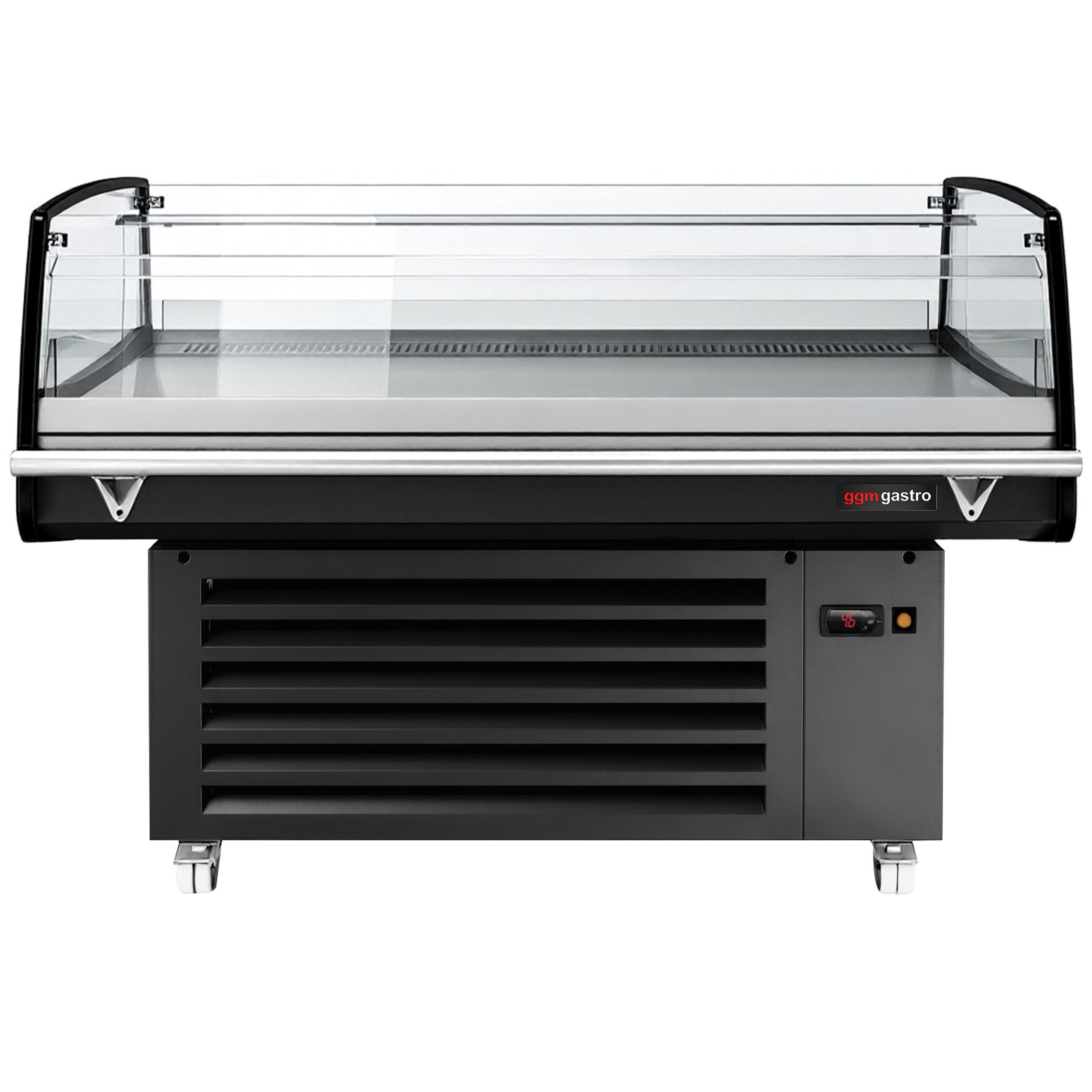 Commercial Island Chiller - 1250x1058x1441mm - 230 Litres – tiltable display surface