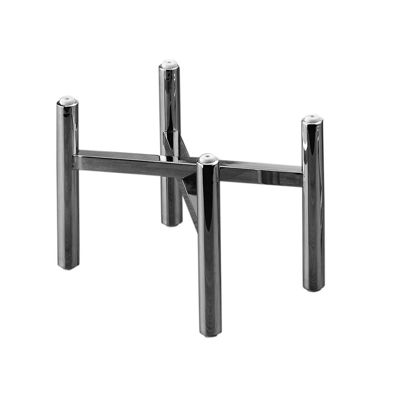 (3 Stück) Buffetständer - klappbar - Höhe: 170mm - Chrom - passend für Platten & Teller ab 210mm