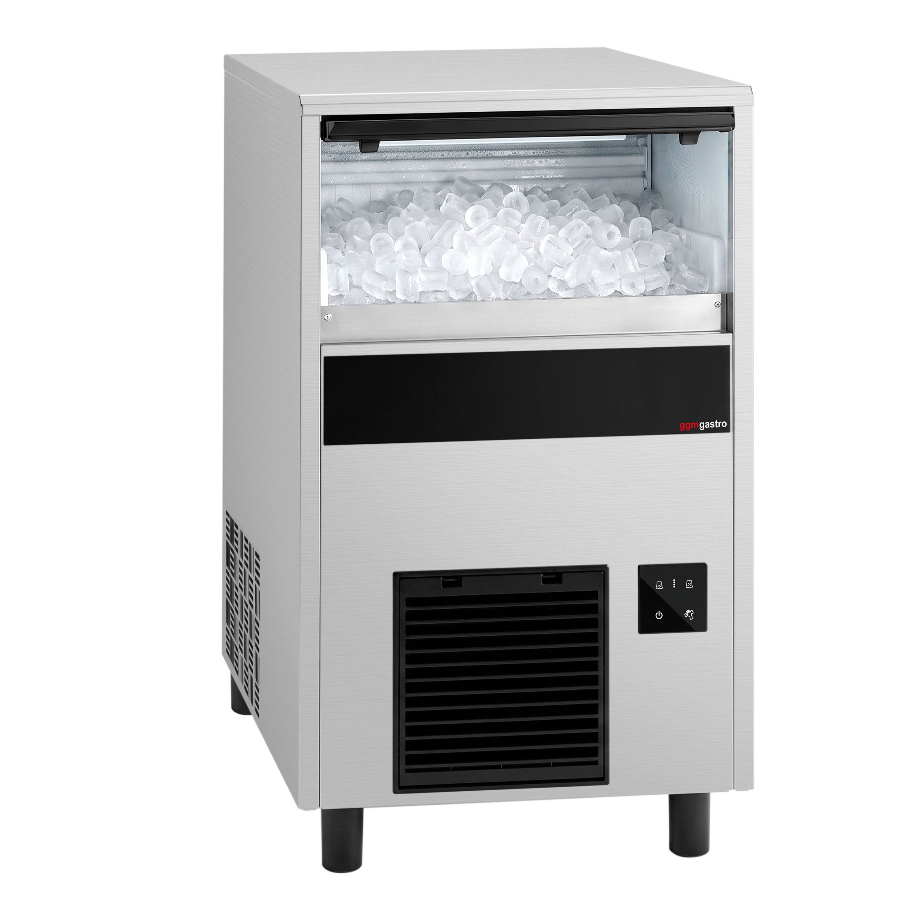 Commercial Ice Machine - Bullet - 57 kg/24 h - with Drain Pump